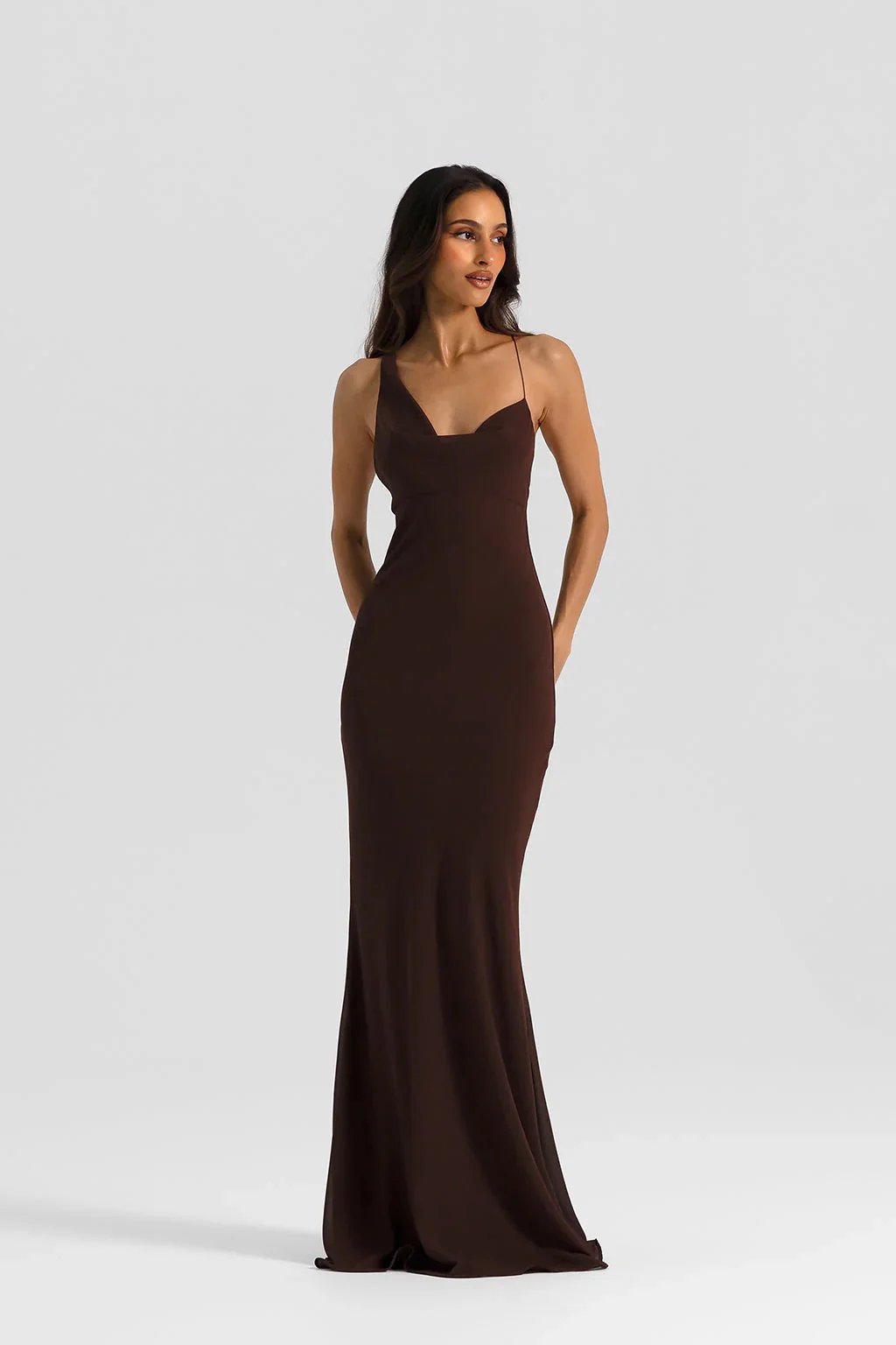 Natalie Rolt Hallie Gown - Espresso - Image 2