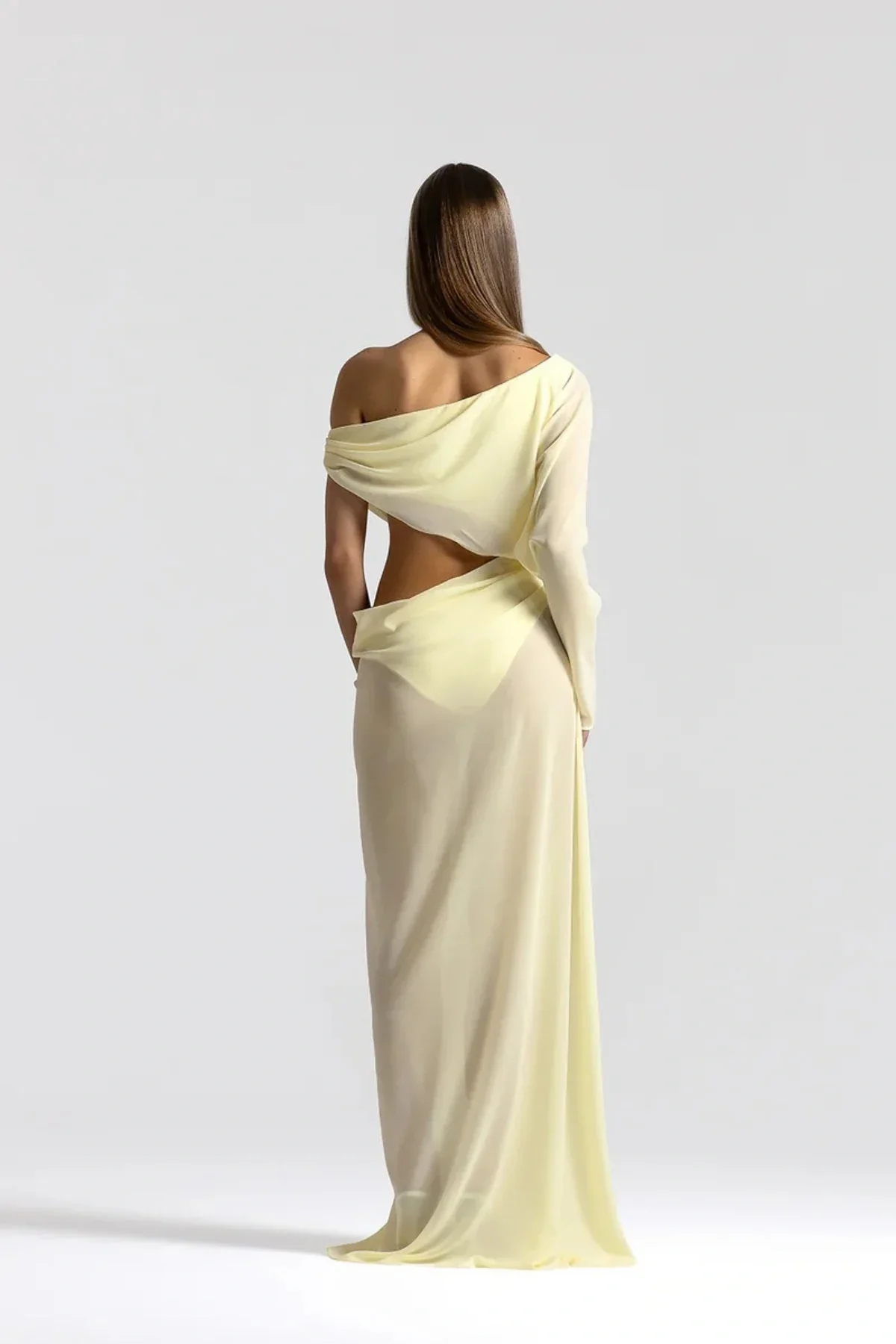 Natalie Rolt Imogen Maxi Dress - Butter - Image 5