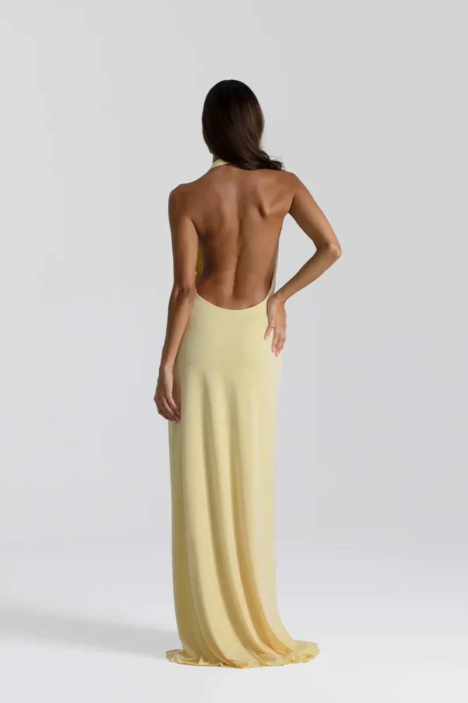 Natalie Rolt Winona Gown - Lemon - Image 3