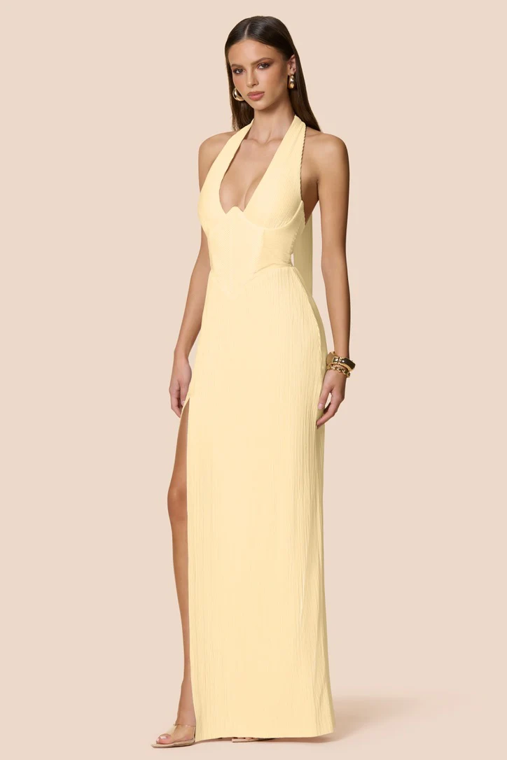 Nookie Belleza Gown - Lemon - Image 2