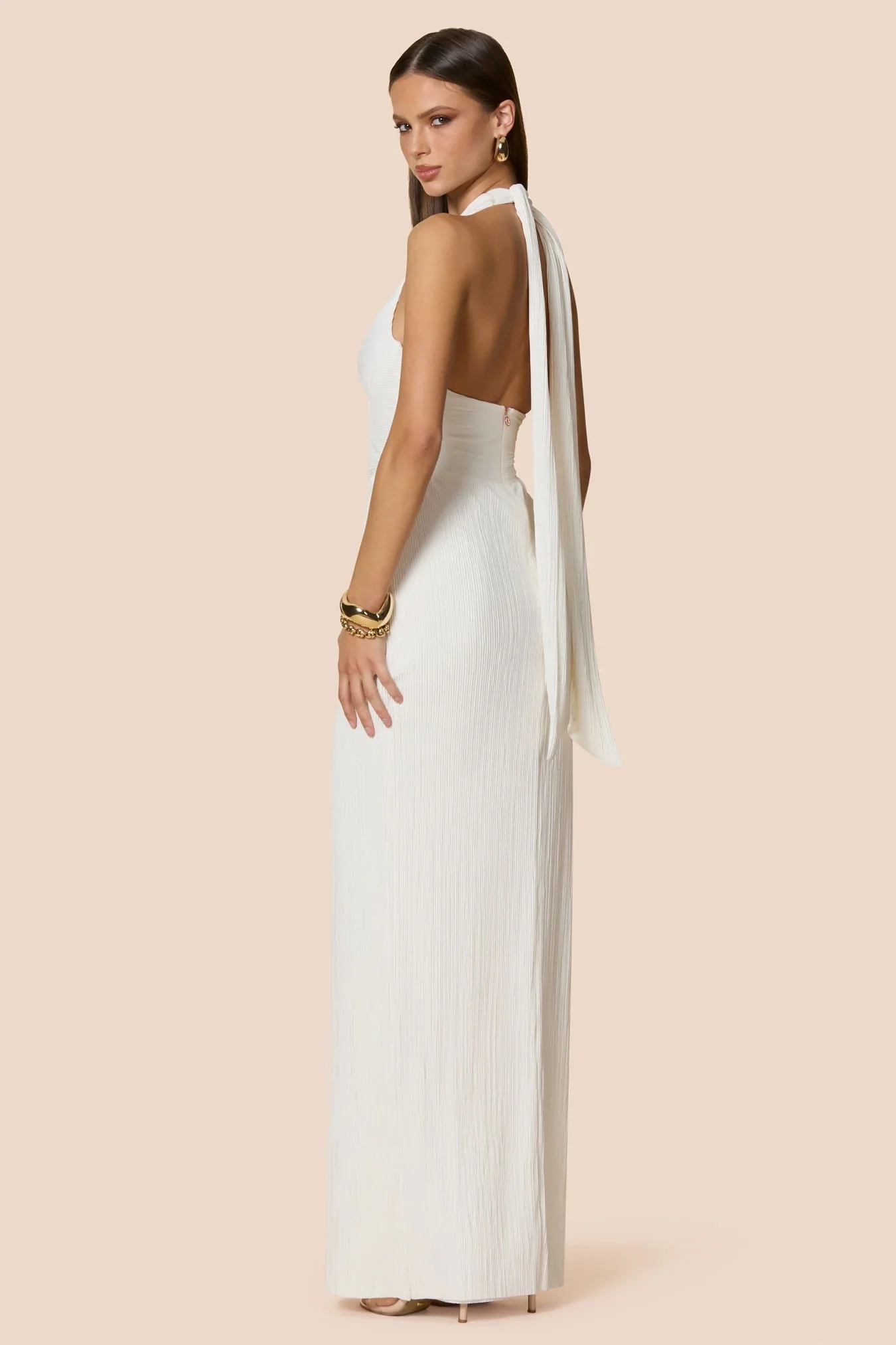 Nookie Belleza Gown - White - Image 3