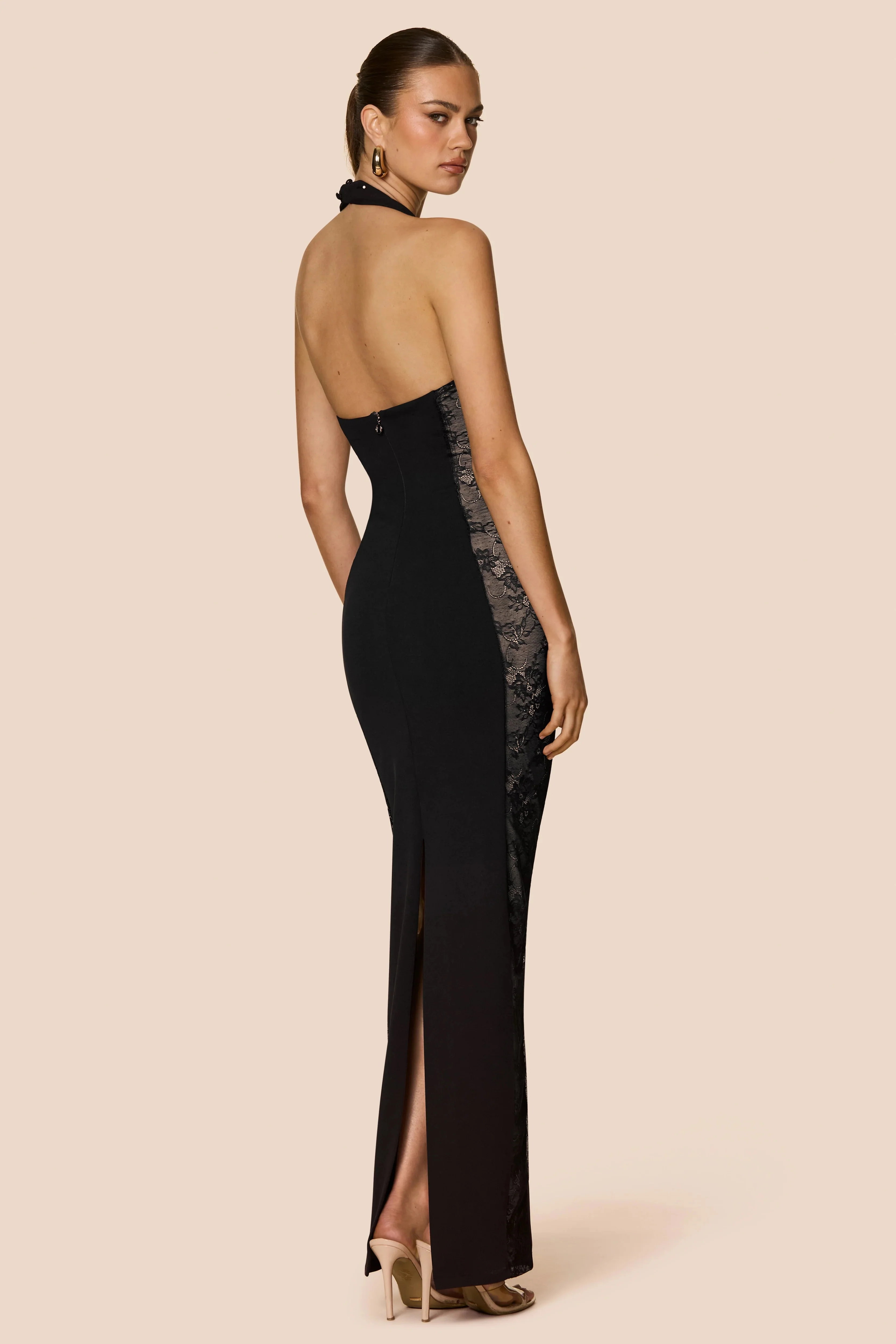 Nookie Boudoir Gown - Black - Image 4
