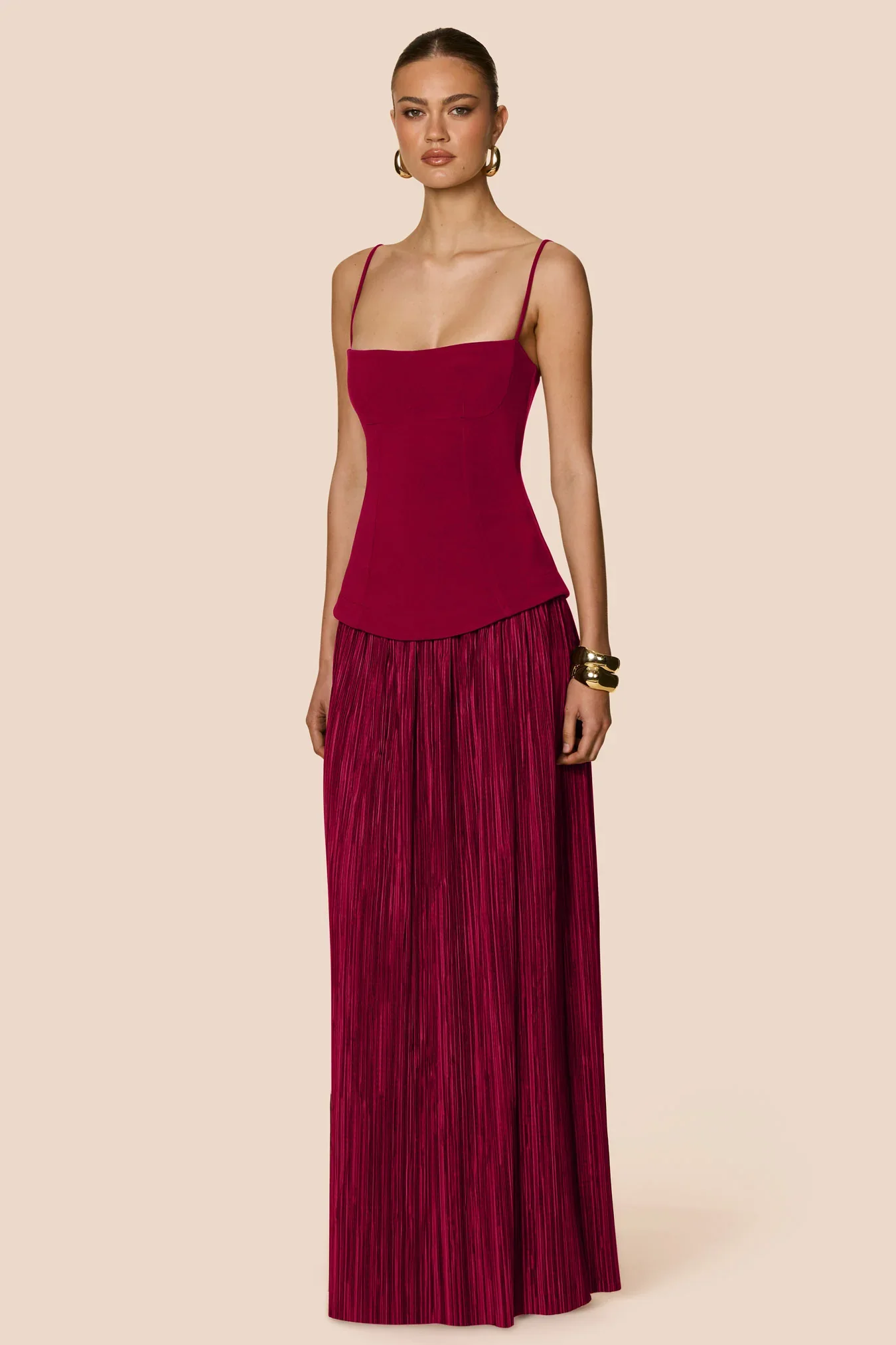 Nookie Darling Maxi Dress - Flame - Image 2