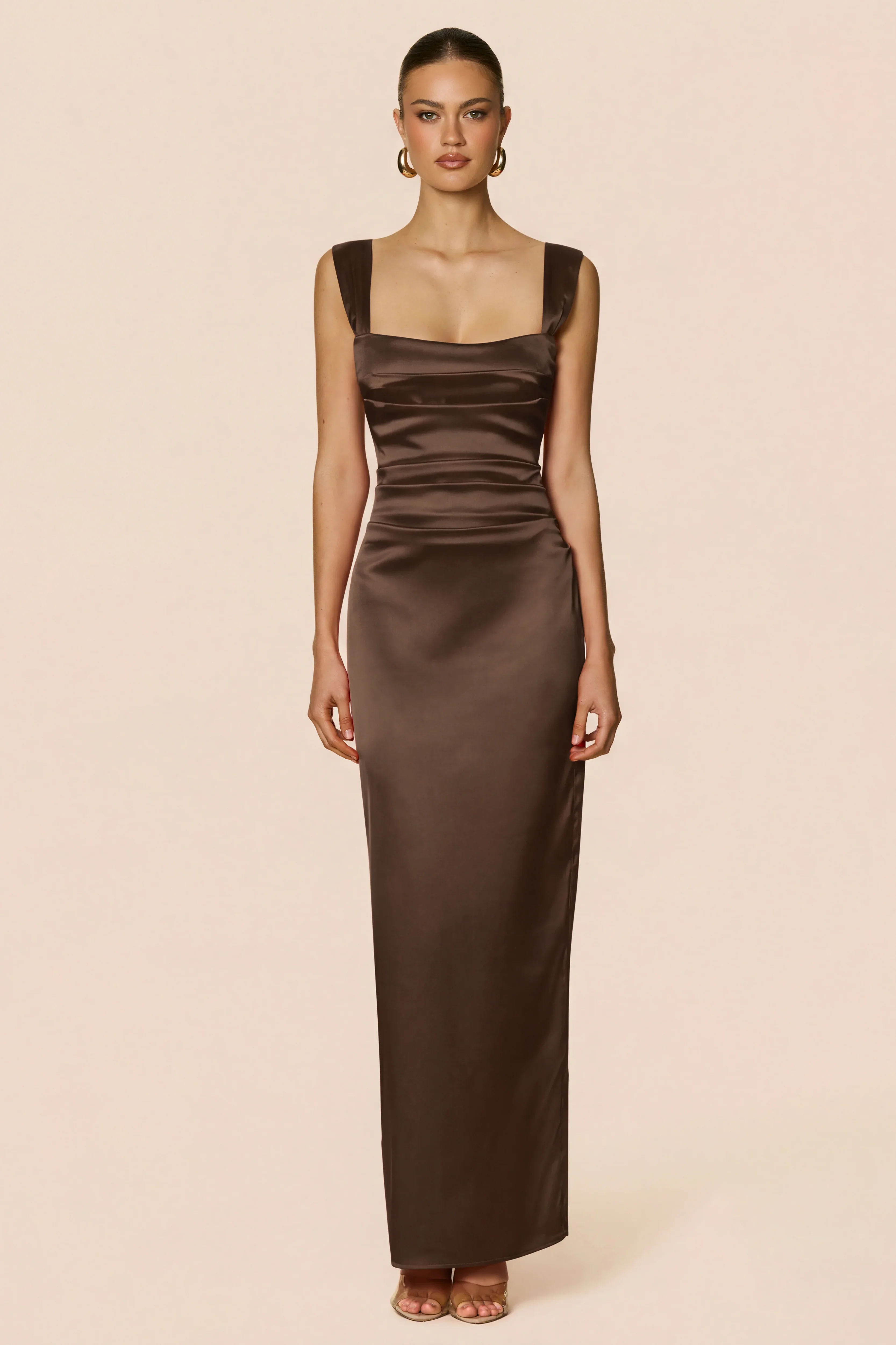 Nookie Dream Gown - Chocolate