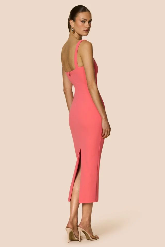 Nookie Elle Midi Dress - Pink - Image 3