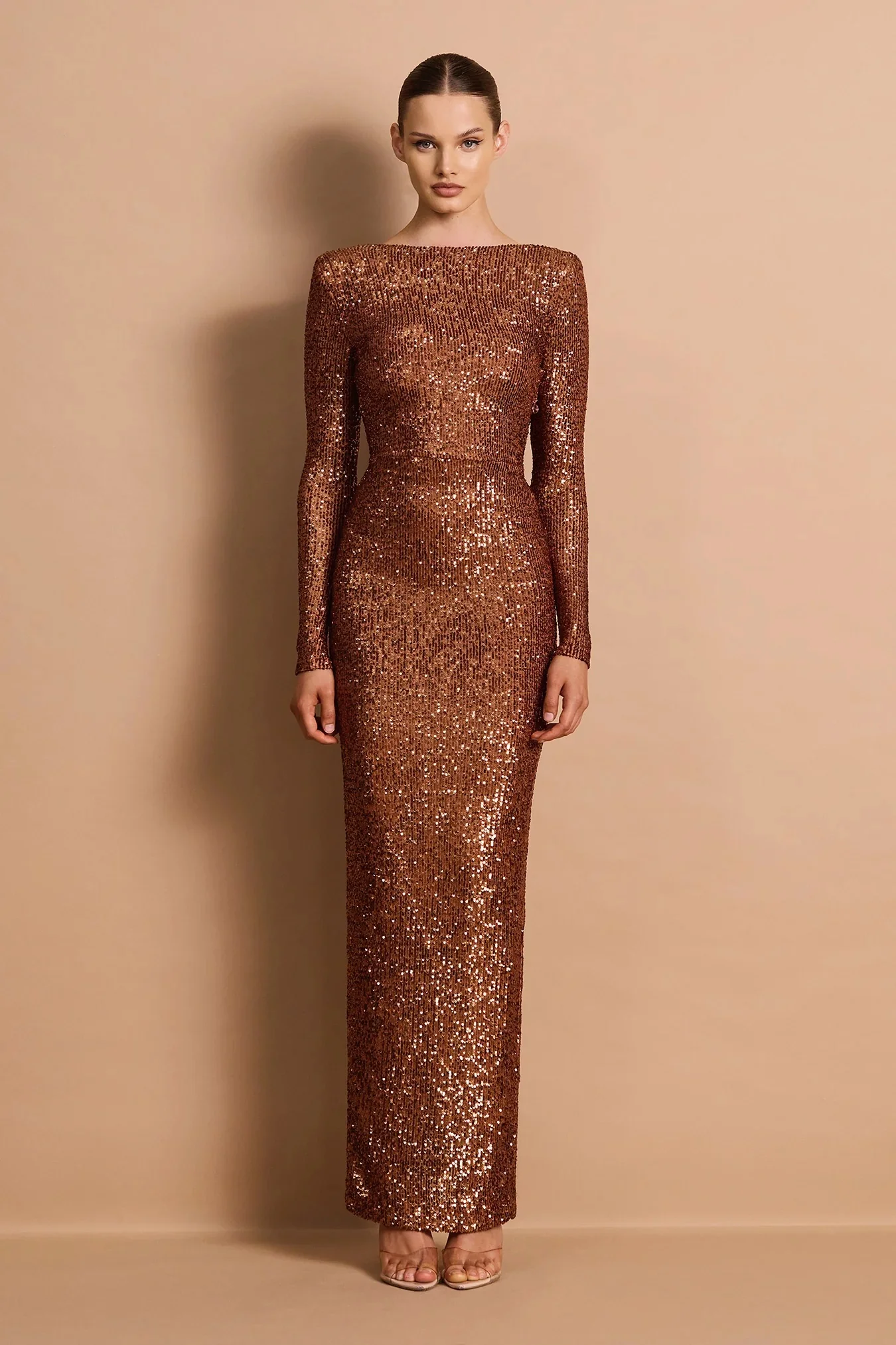 Nookie Halo 2-Way Maxi Dress - Toffee