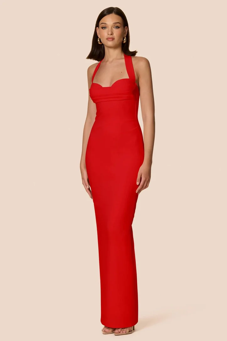 Nookie Lottie Gown - Cherry - Image 2