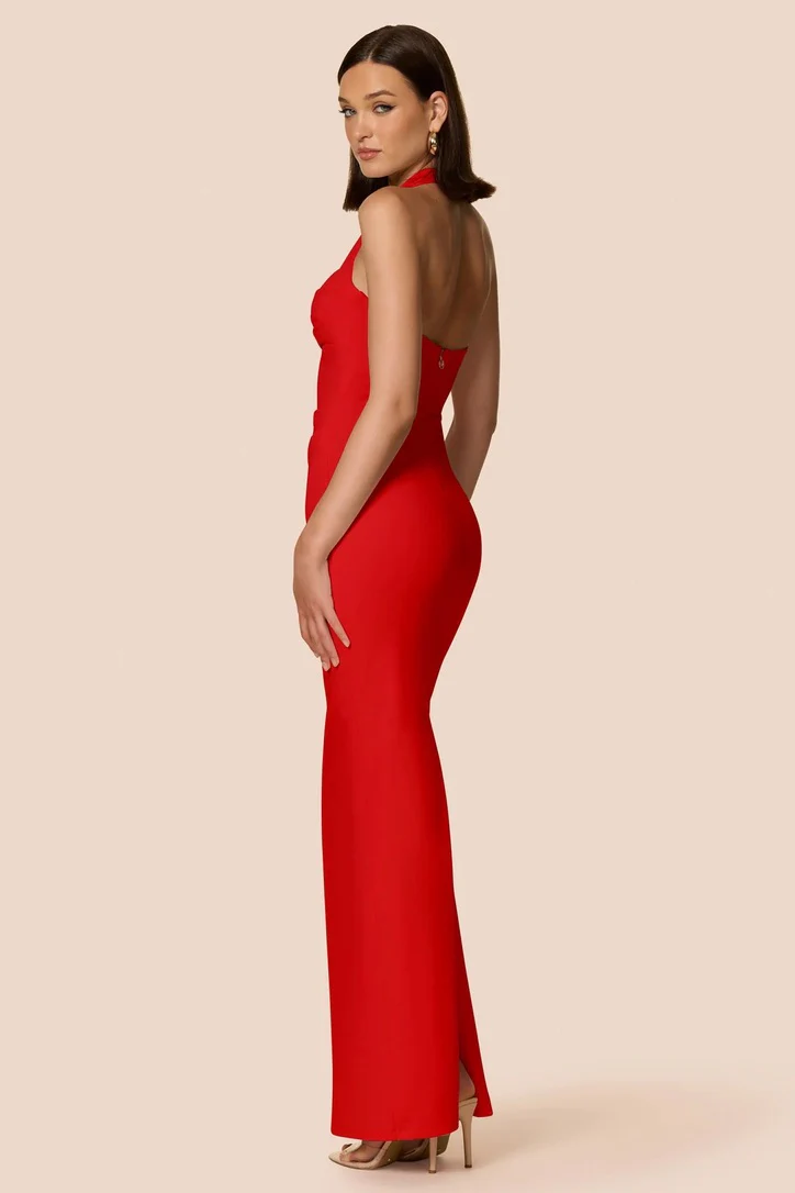 Nookie Lottie Gown - Cherry - Image 3