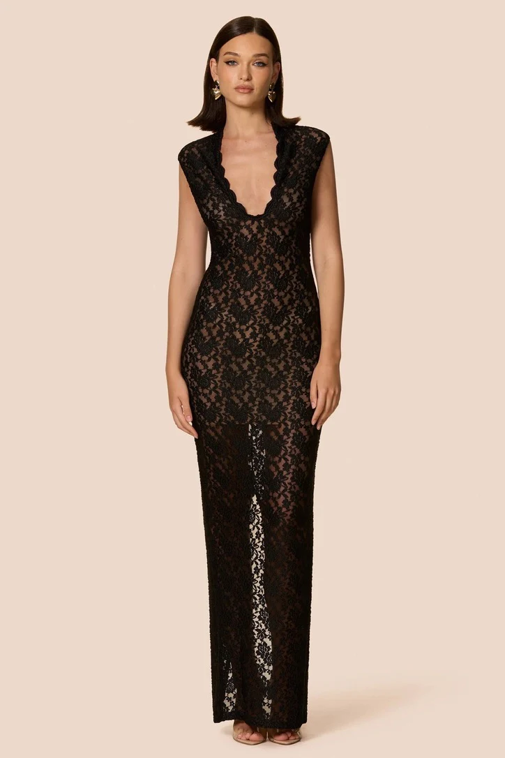 Nookie Mystique Maxi Dress - Black - Image 2
