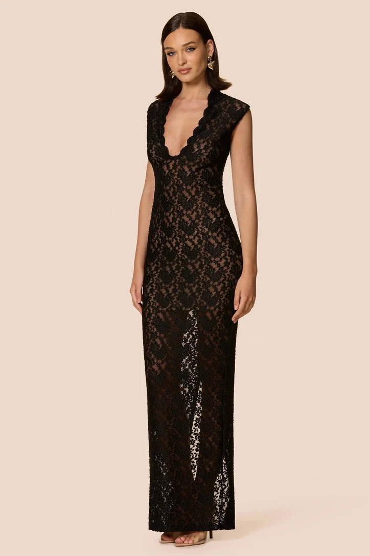 Nookie Mystique Maxi Dress - Black - Image 3