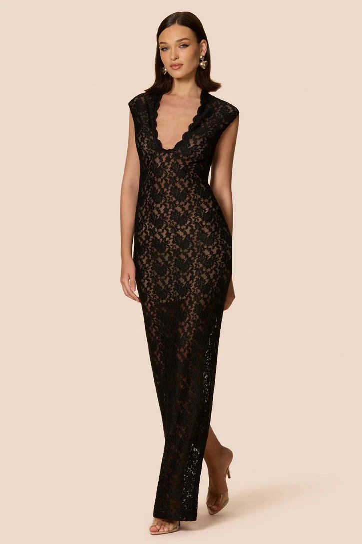 Nookie Mystique Maxi Dress - Black - Image 4