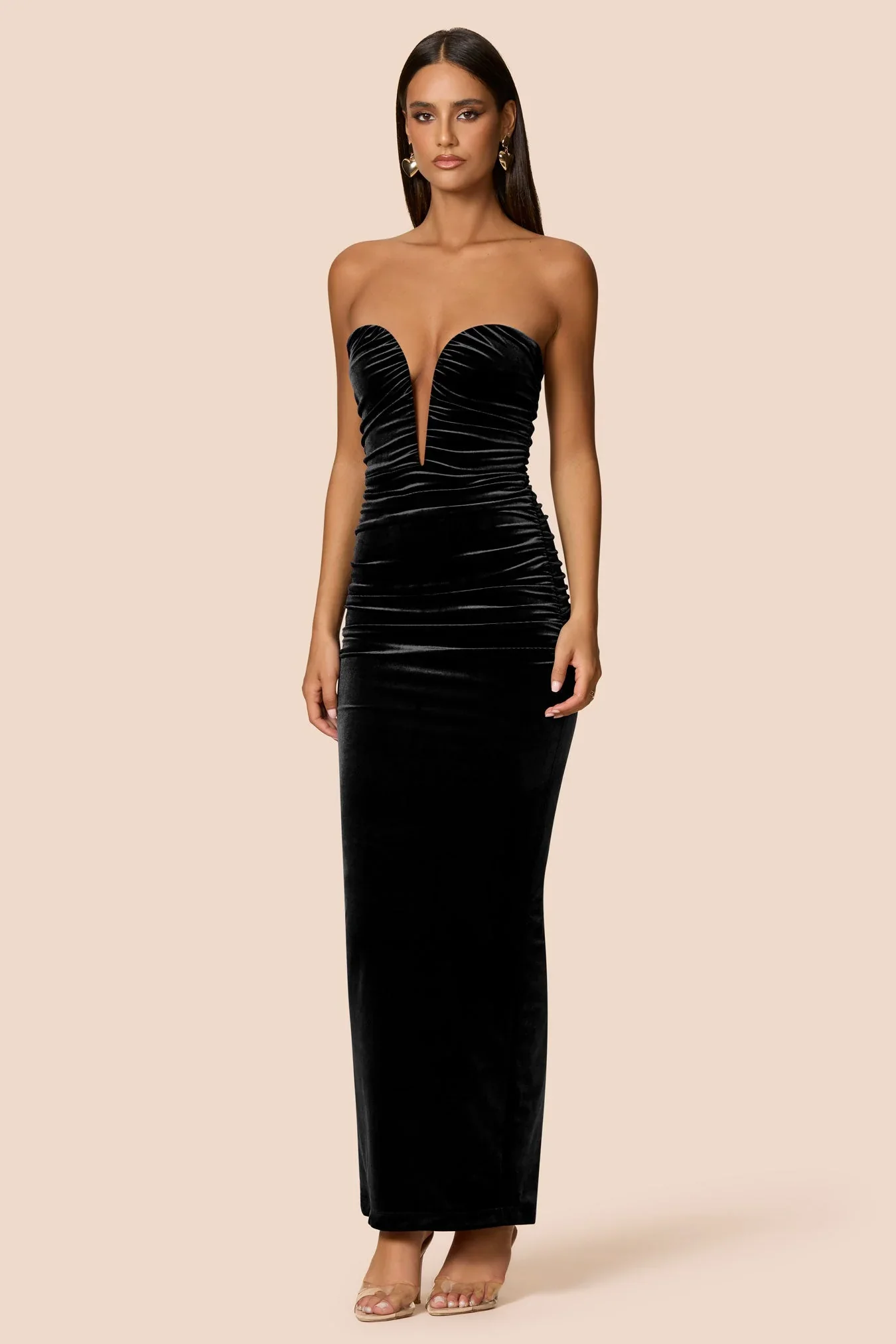 Nookie Nina Gown - Black - Image 2
