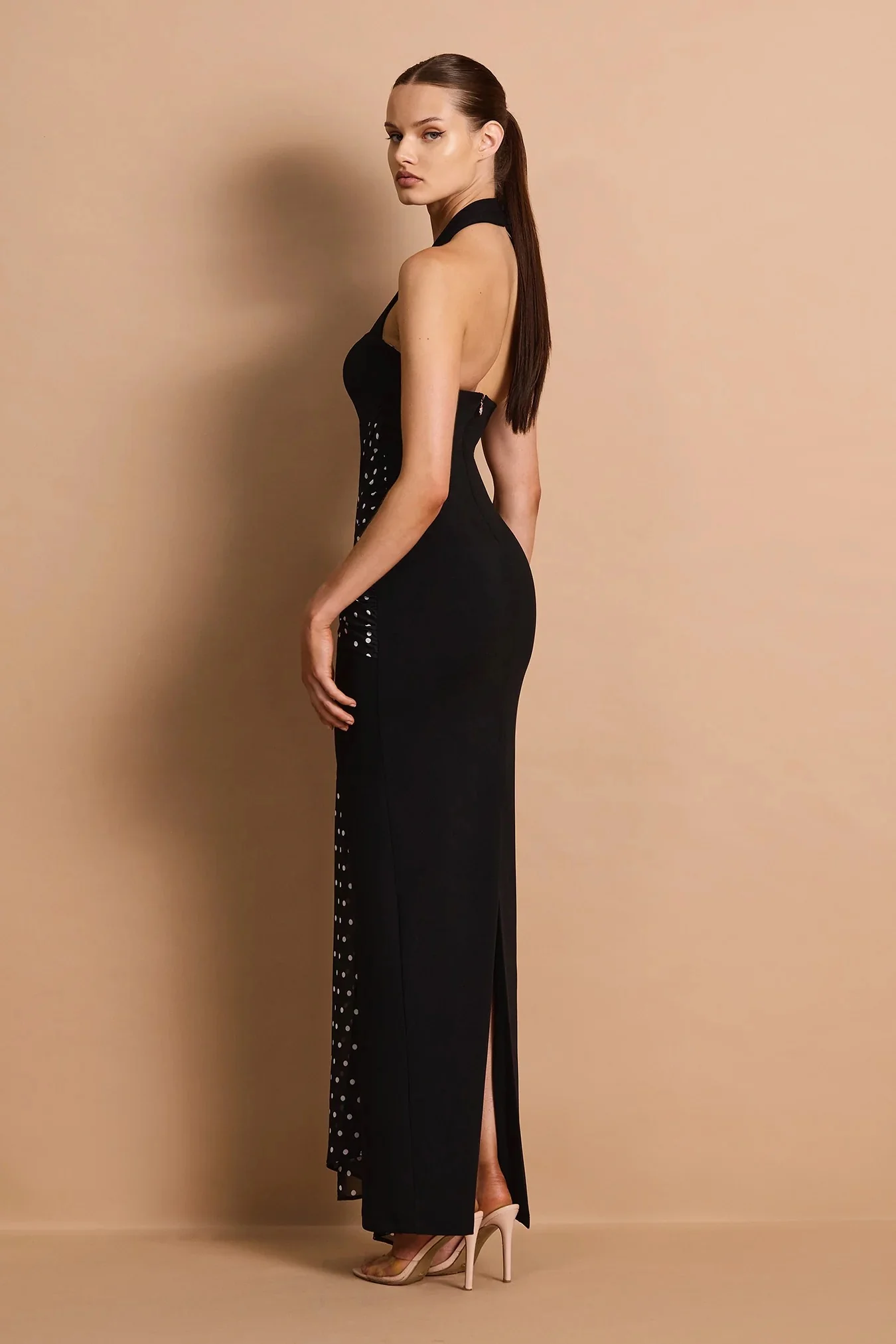 Nookie Paloma Halter Maxi Dress - Black - Image 4