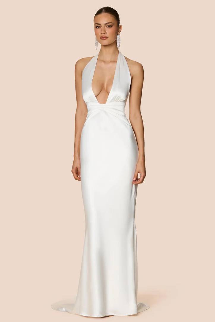 Nookie Scarlet Plunge Gown - Ivory - Image 2