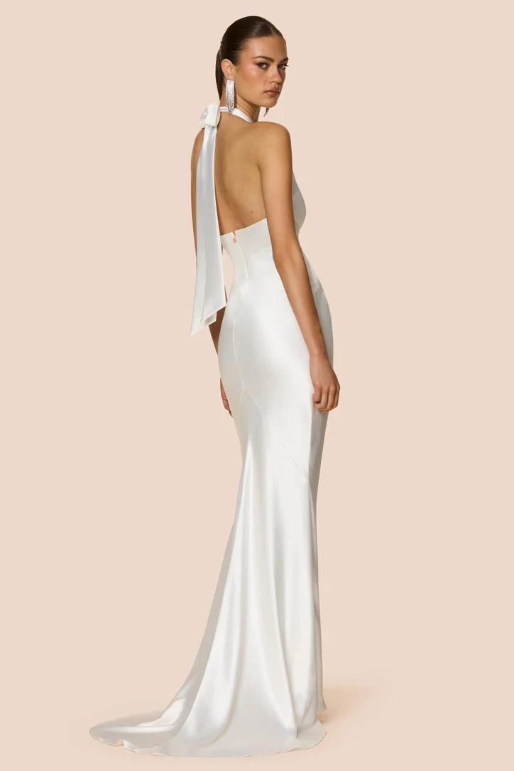 Nookie Scarlet Plunge Gown - Ivory - Image 5