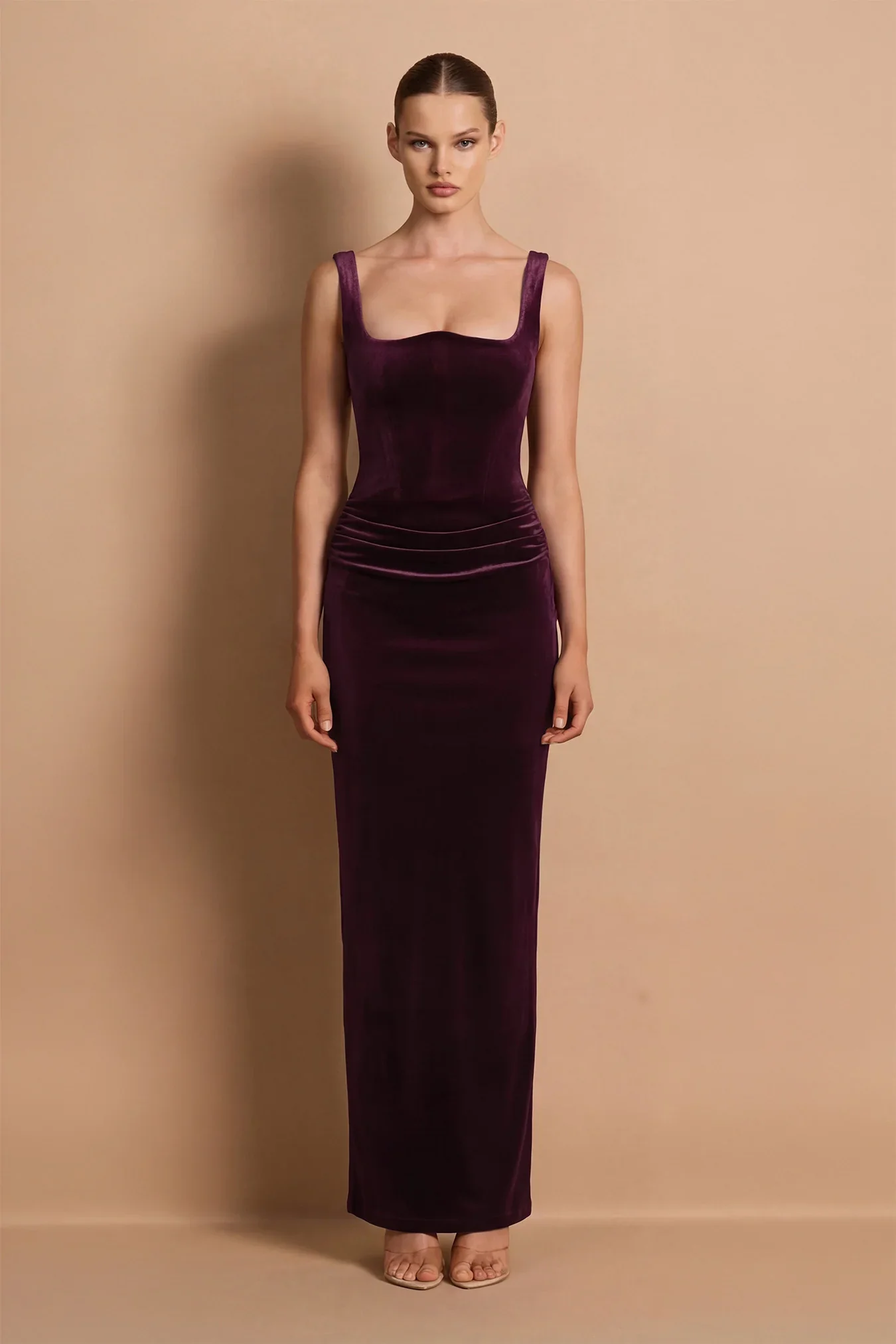 Nookie Veda Maxi Dress - Wine