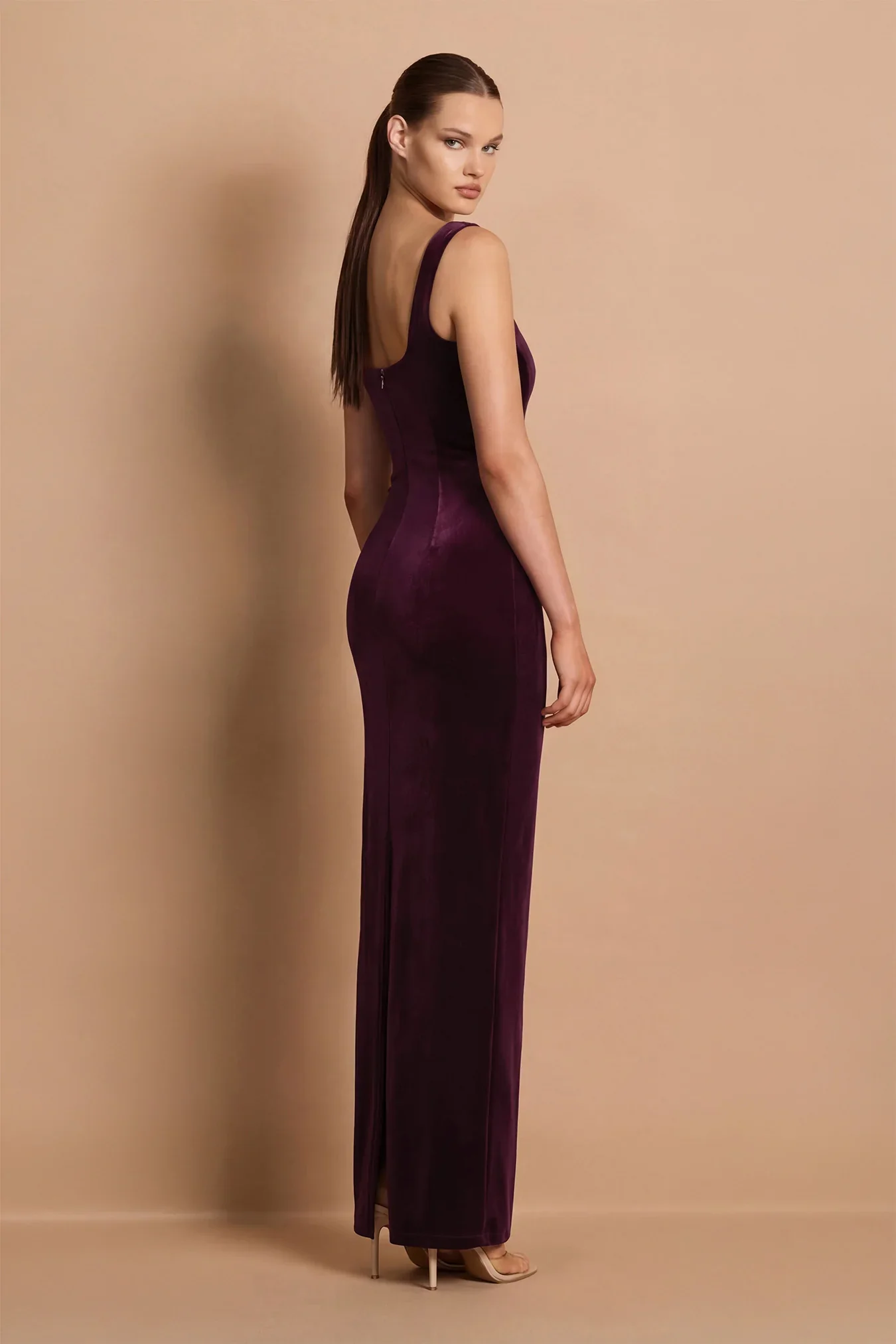 Nookie Veda Maxi Dress - Wine - Image 3