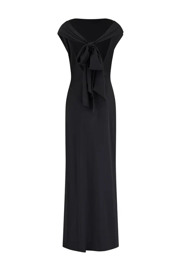 Odd Muse The Ultimate Muse Drape Back Maxi Dress - Black - Image 8