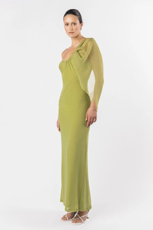 One Fell Faint Slip Dress - Edamame - Image 3
