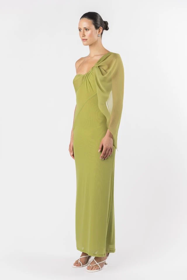 One Fell Faint Slip Dress - Edamame - Image 4
