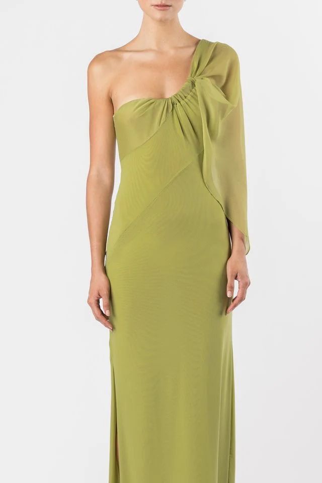 One Fell Faint Slip Dress - Edamame - Image 5