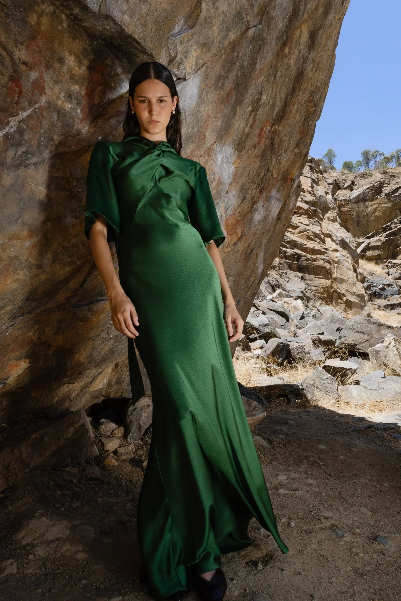 One Fell Swoop Claret Dress - Matilda - Image 6