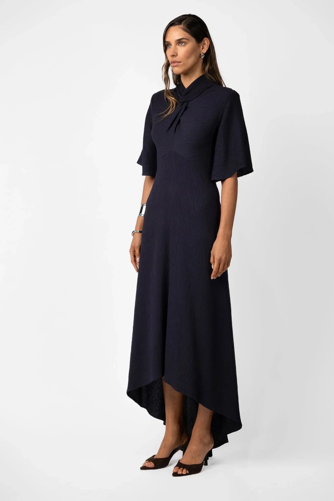 One Fell Swoop Clarion Bell Sleeve Maxi - Nocturne - Image 2