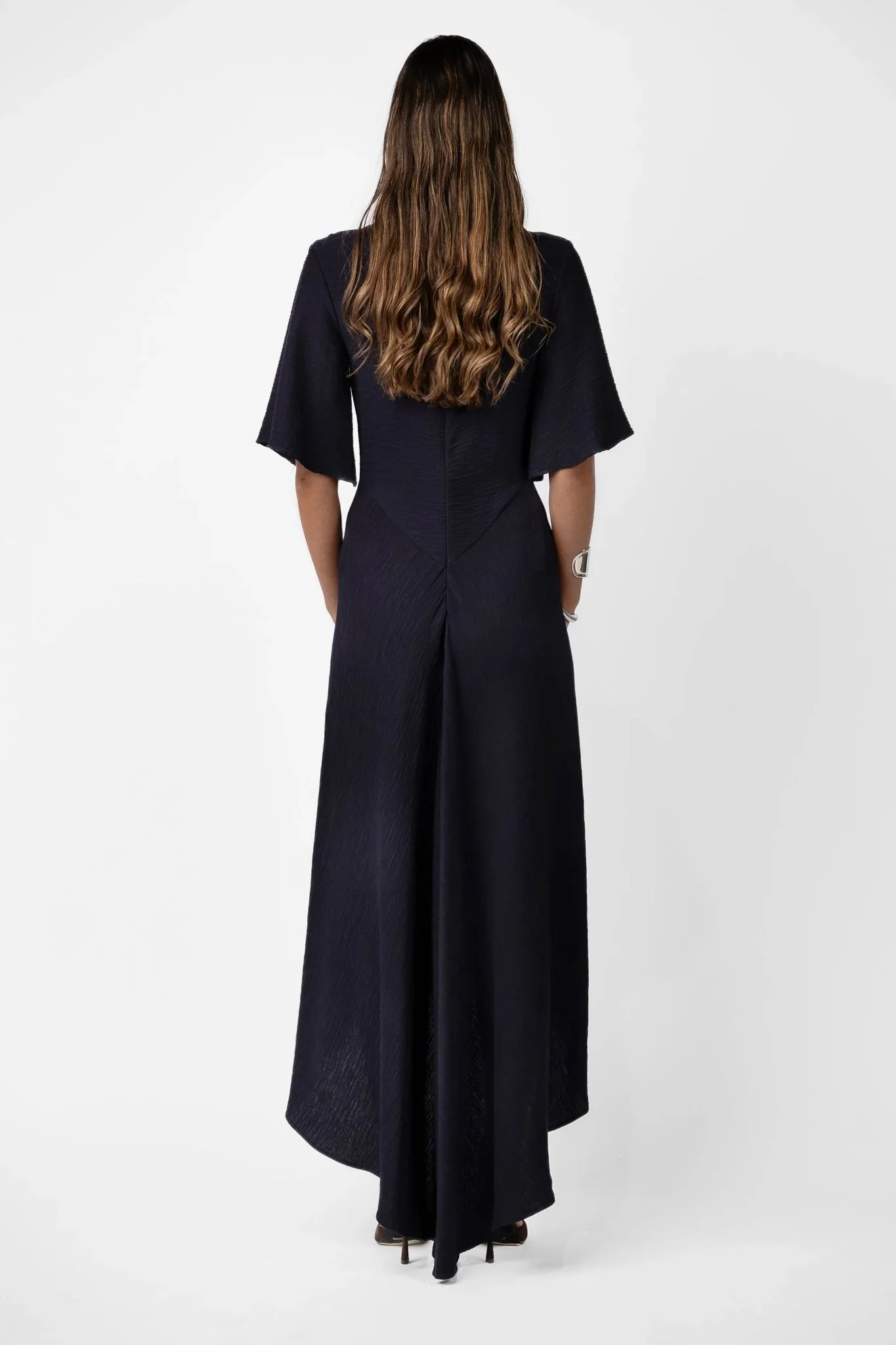 One Fell Swoop Clarion Bell Sleeve Maxi - Nocturne - Image 3