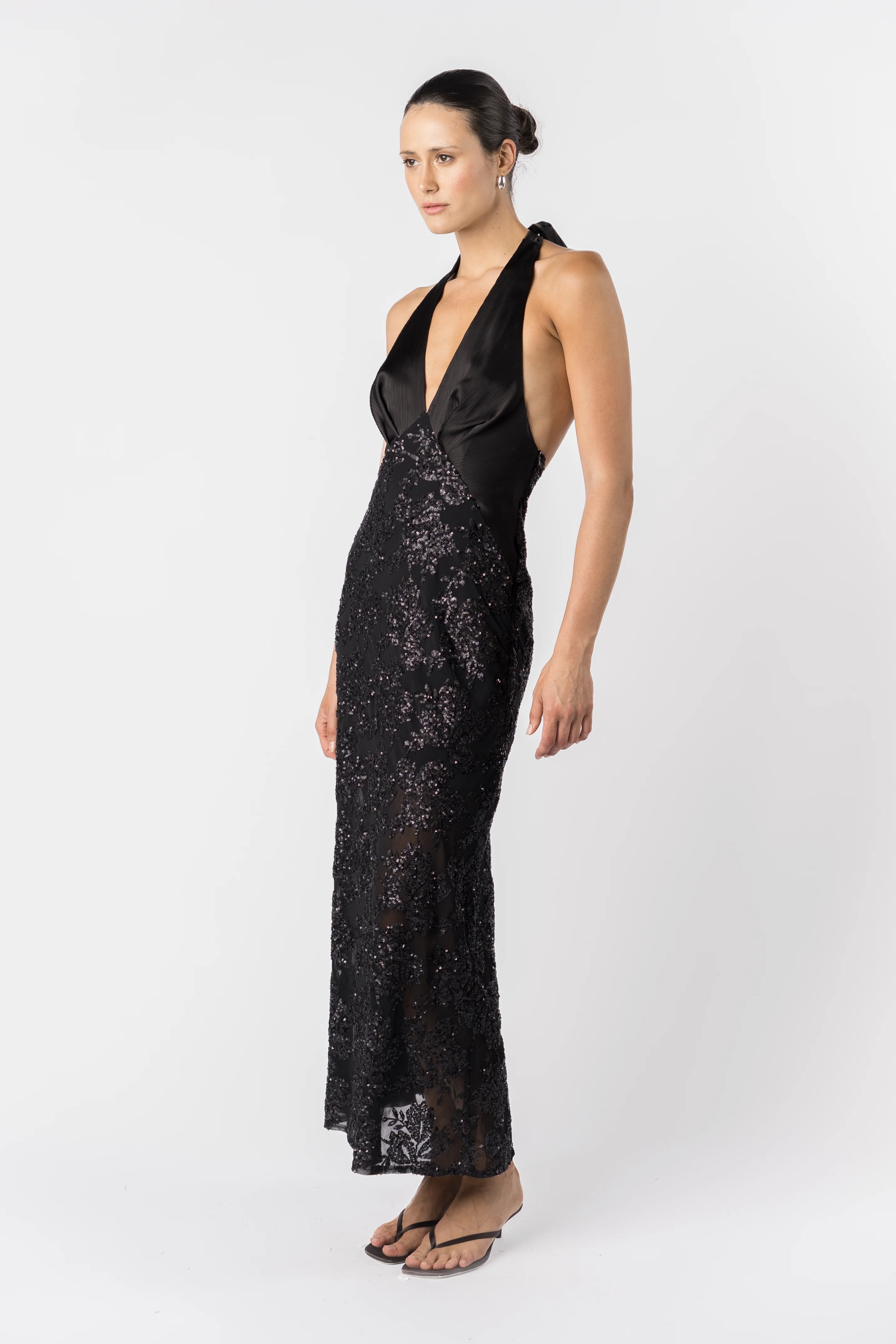 One Fell Swoop Cloe Dress - Noir Éclat - Image 6