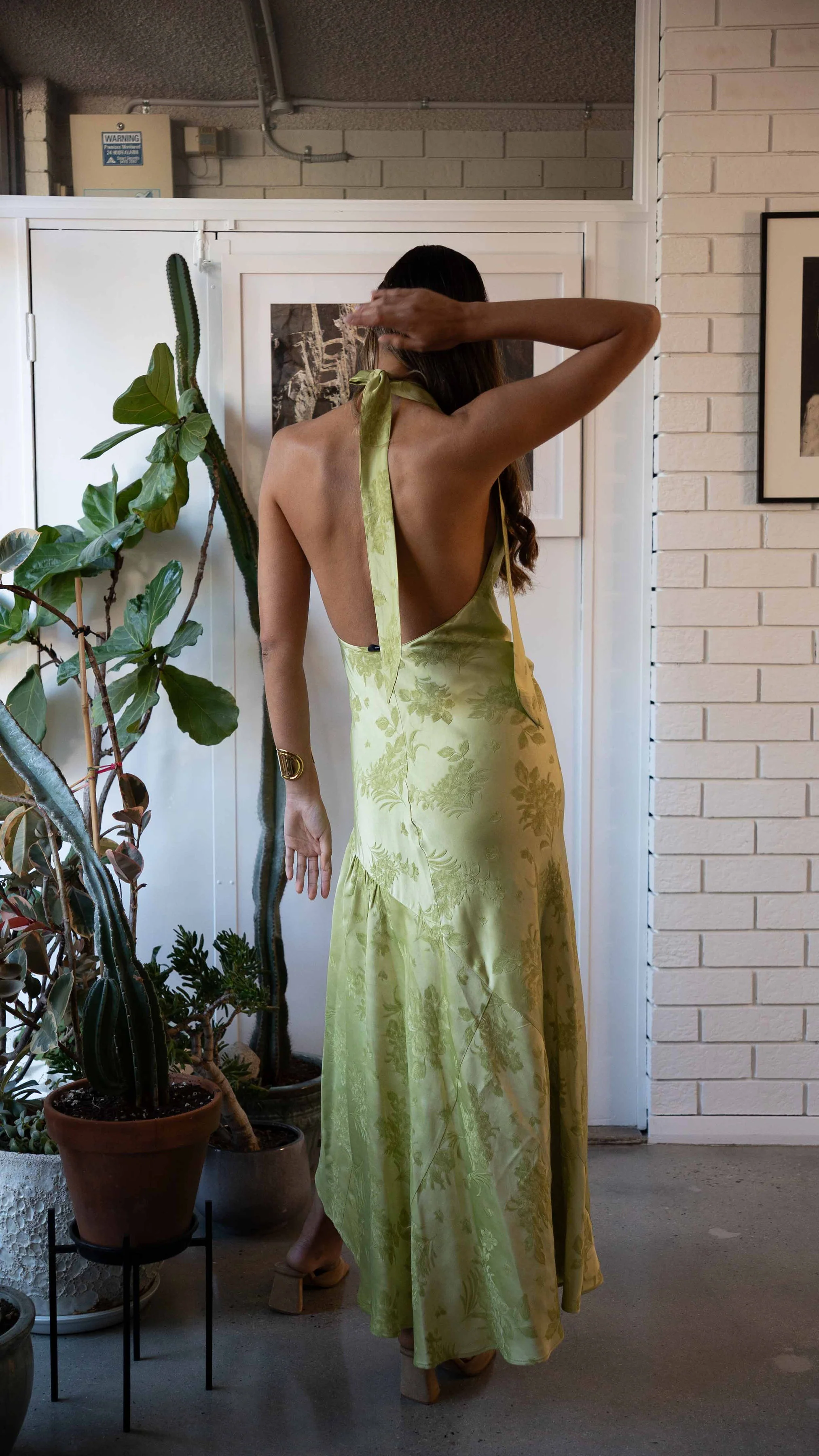 One Fell Swoop Gemma Dress - Kimono Brocade - Image 8