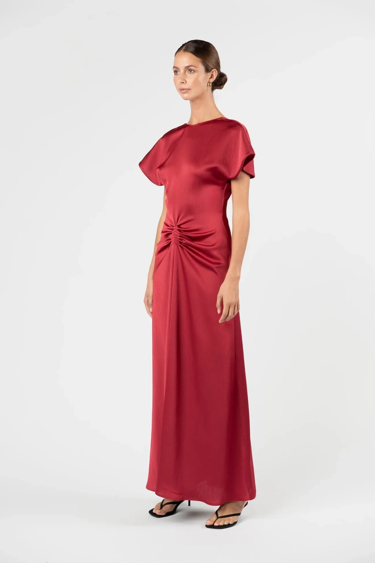 One Fell Swoop Kiera Maxi Dress - Venetian Red - Image 3
