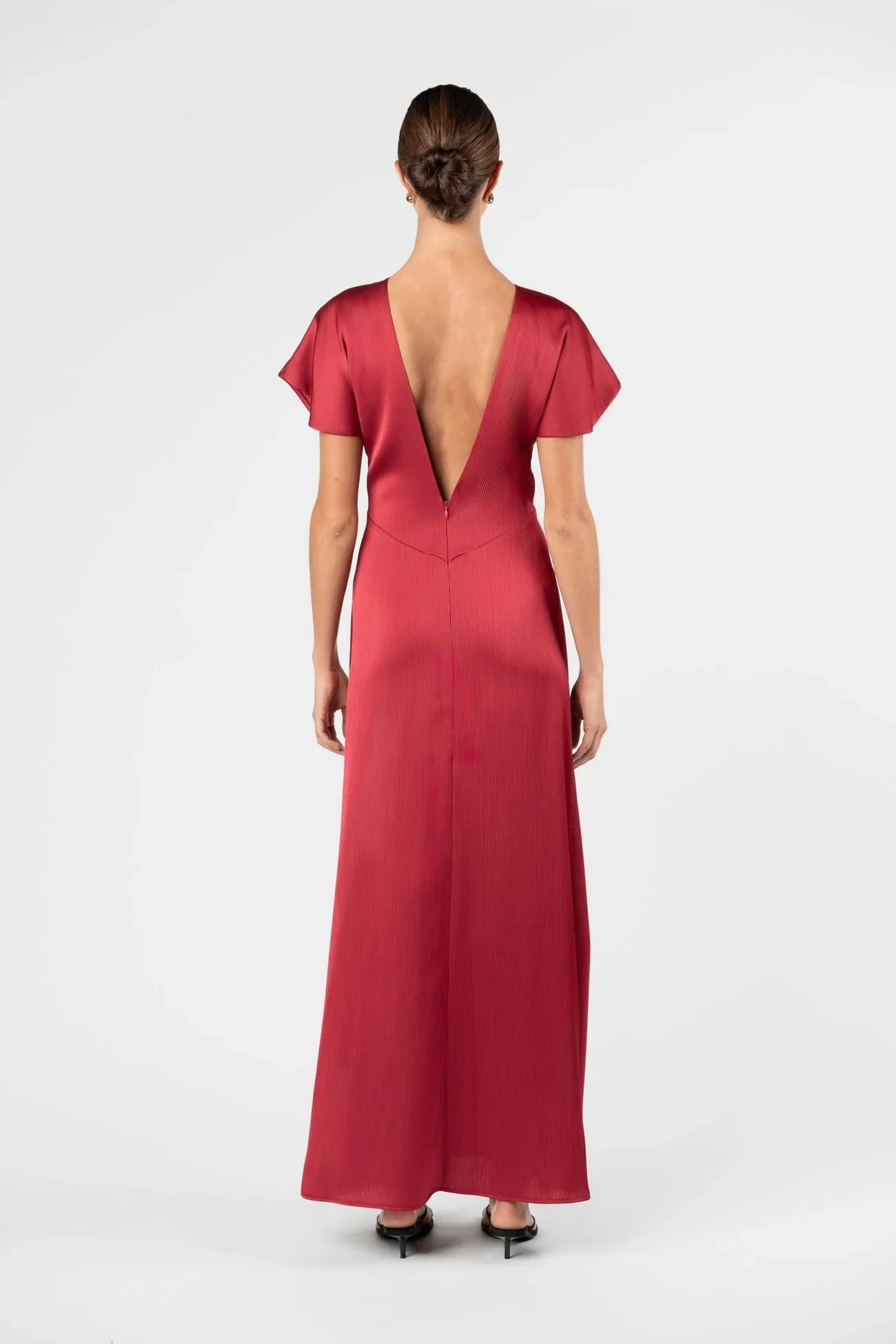 One Fell Swoop Kiera Maxi Dress - Venetian Red - Image 5
