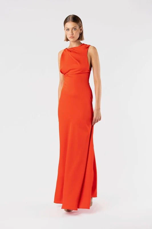One Fell Swoop Kota Maxi Dress - Pimento - Image 4