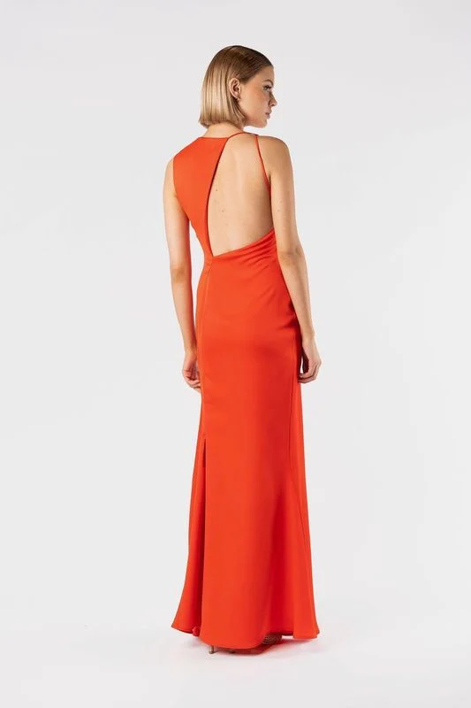 One Fell Swoop Kota Maxi Dress - Pimento - Image 7