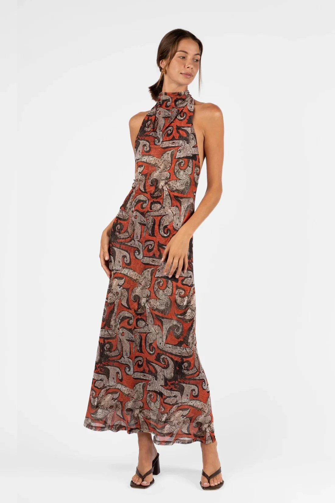 One Fell Swoop Kristina Contour Dress - Rage Mesh - Image 3
