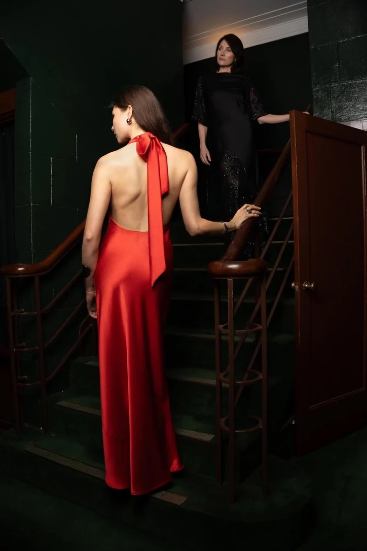 One Fell Swoop Kristina Dress - Tori Satin - Image 2