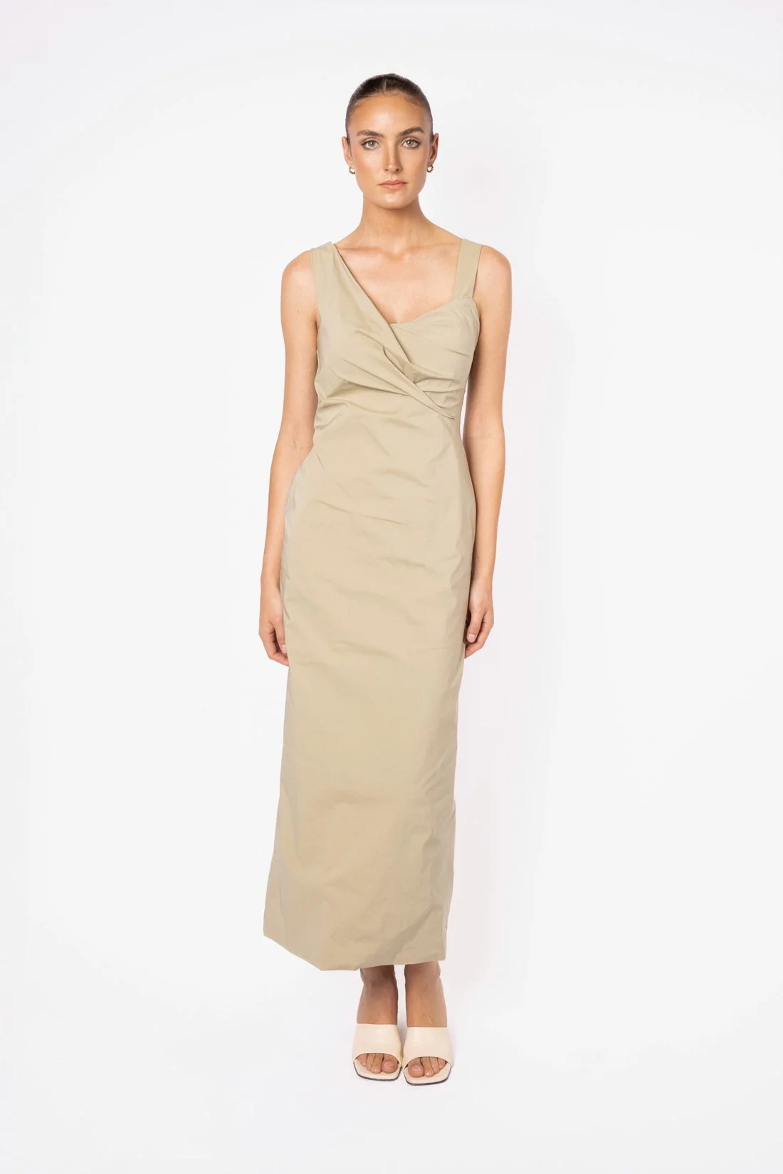 One Fell Swoop Lygia Dress - Tea - Image 3