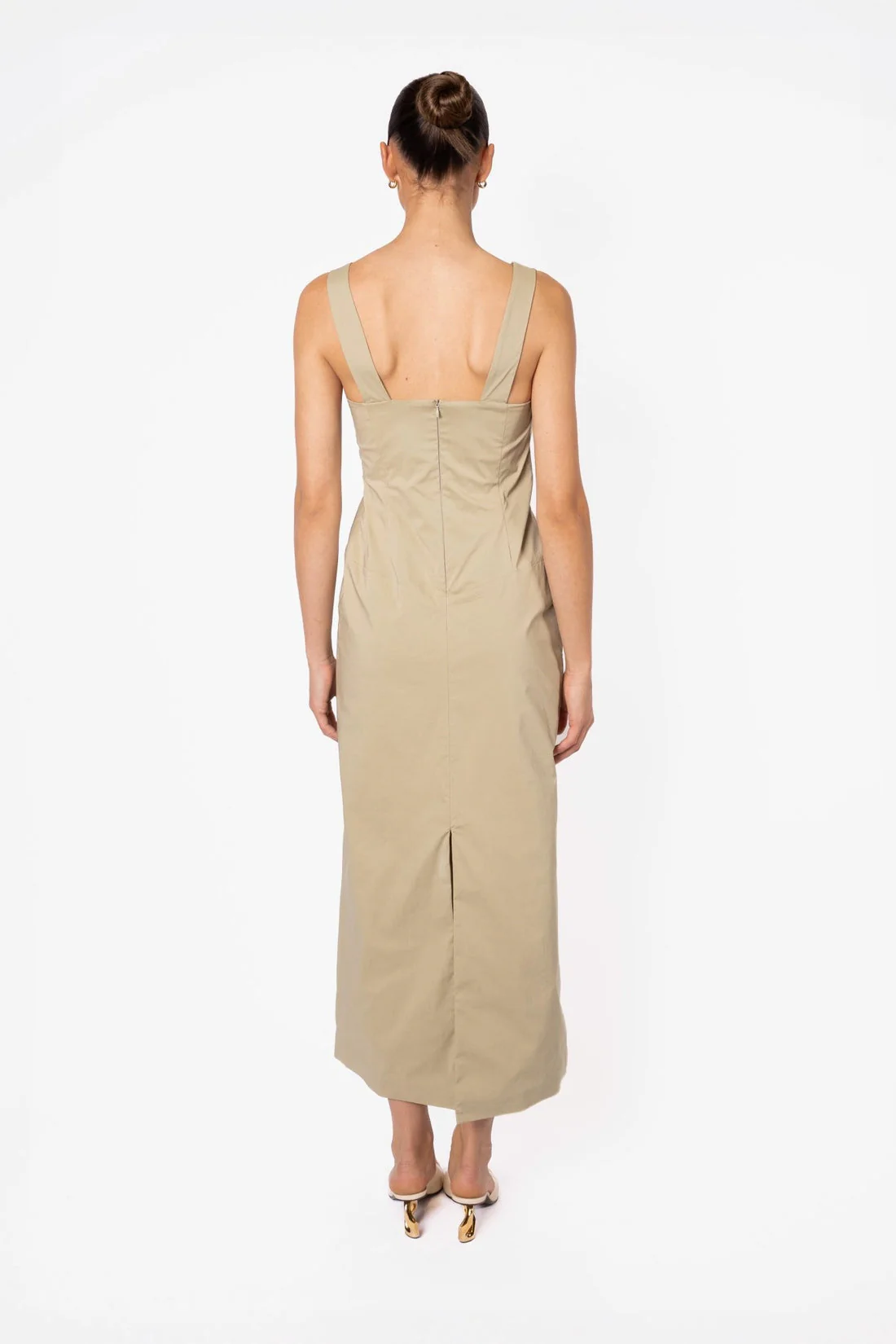 One Fell Swoop Lygia Dress - Tea - Image 7