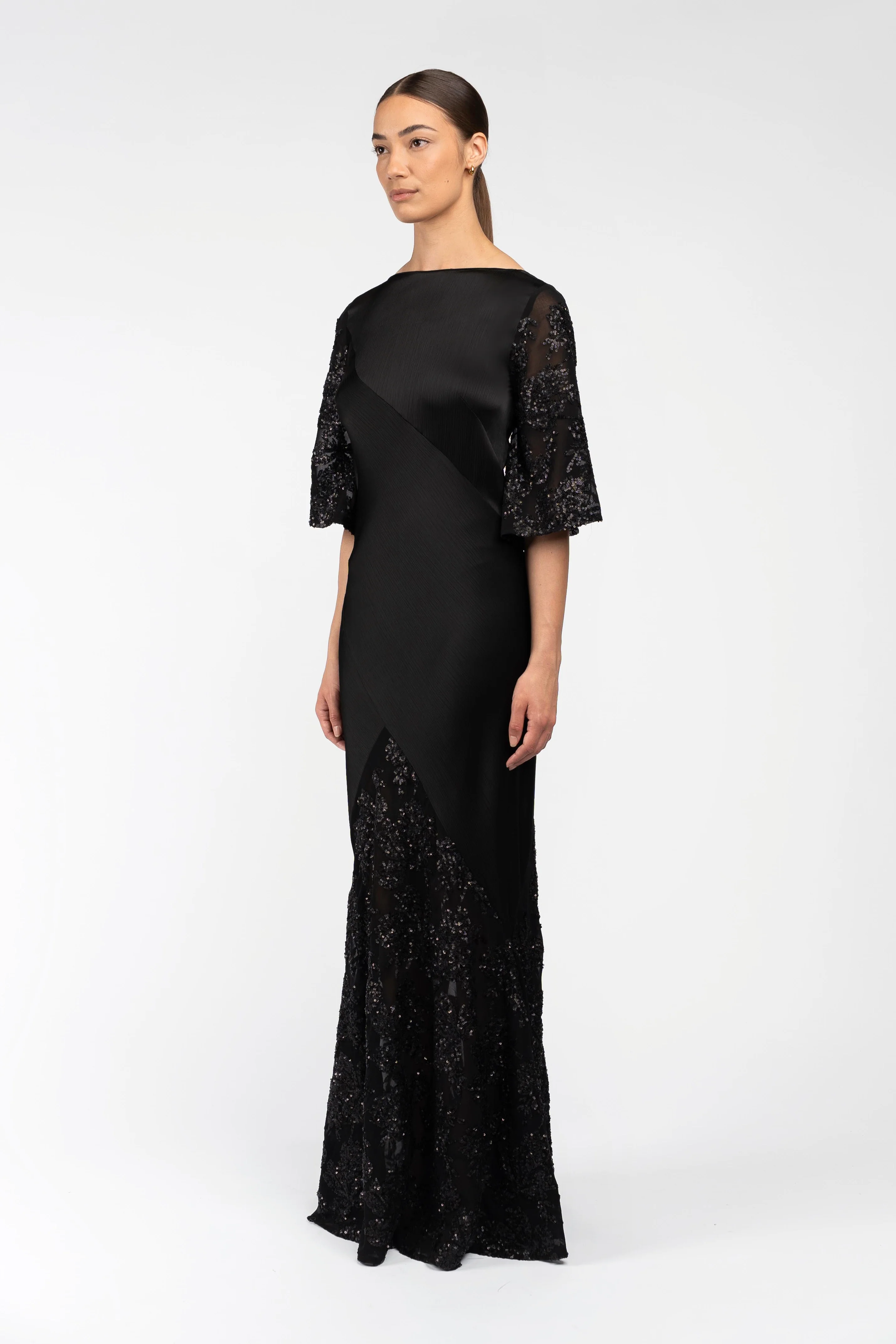One Fell Swoop Moni Gown - Noir Éclat - Image 6