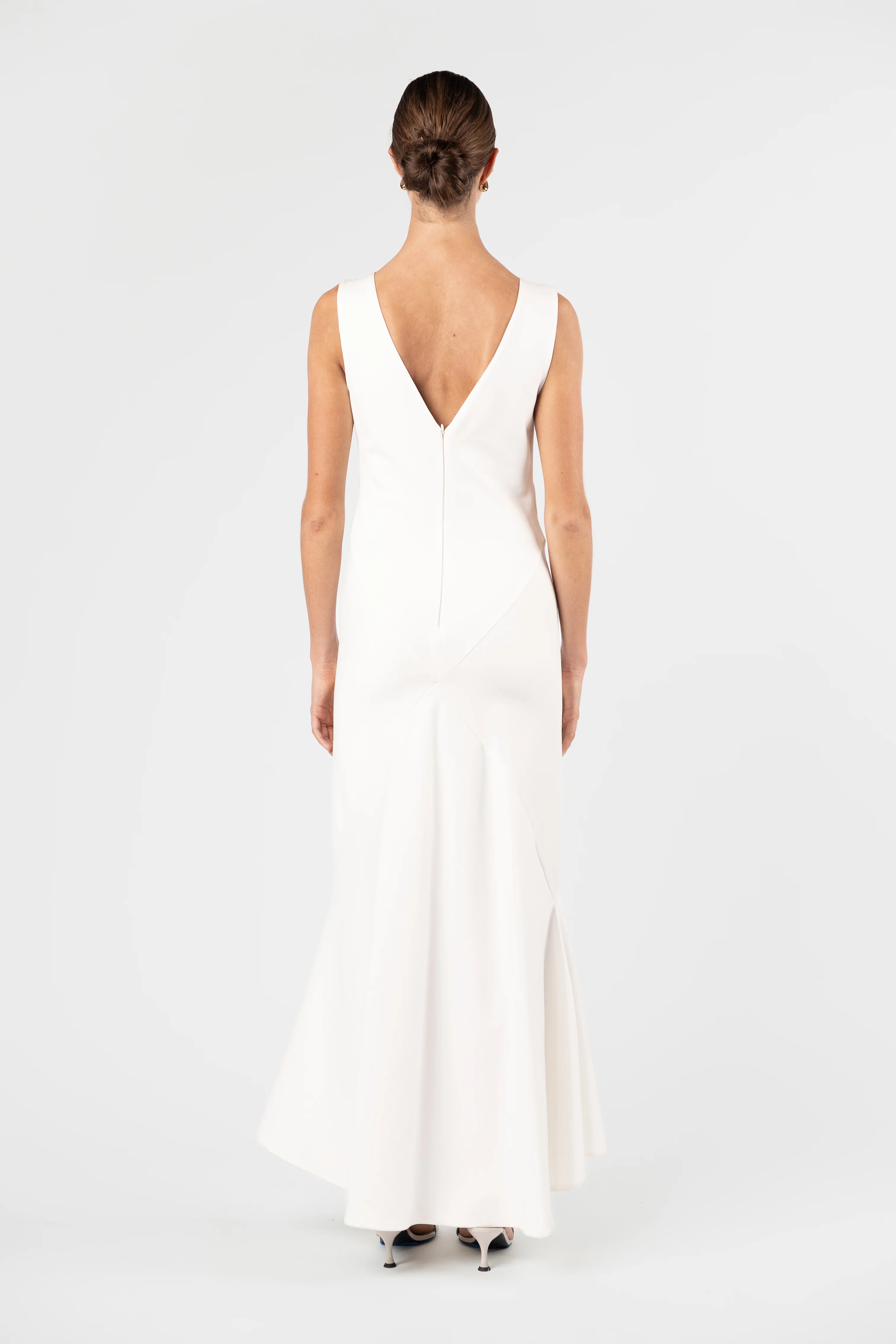 One Fell Swoop Monica Gown - Sicilian White - Image 4
