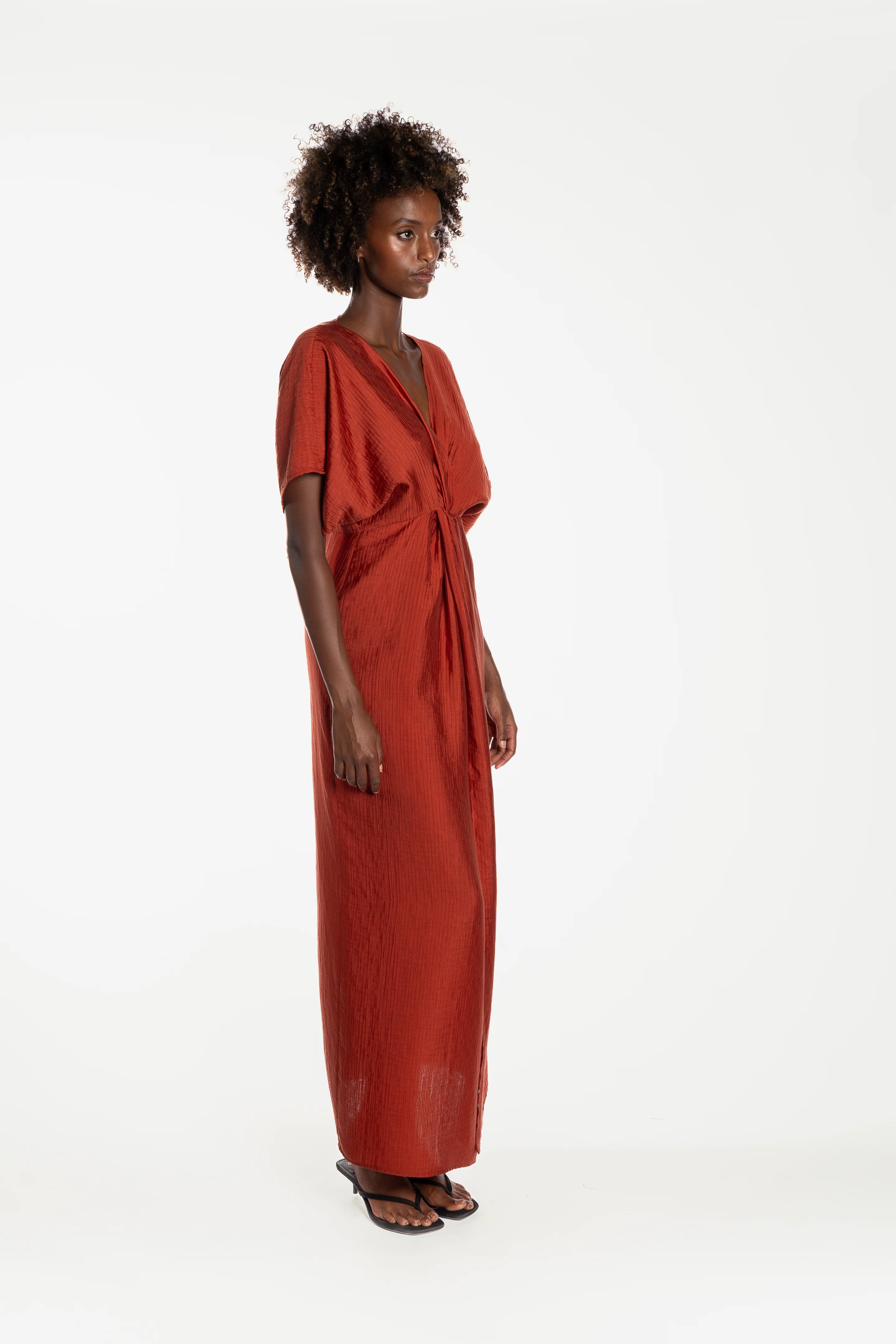 One Fell Swoop Provence Maxi Dress - Amber - Image 6