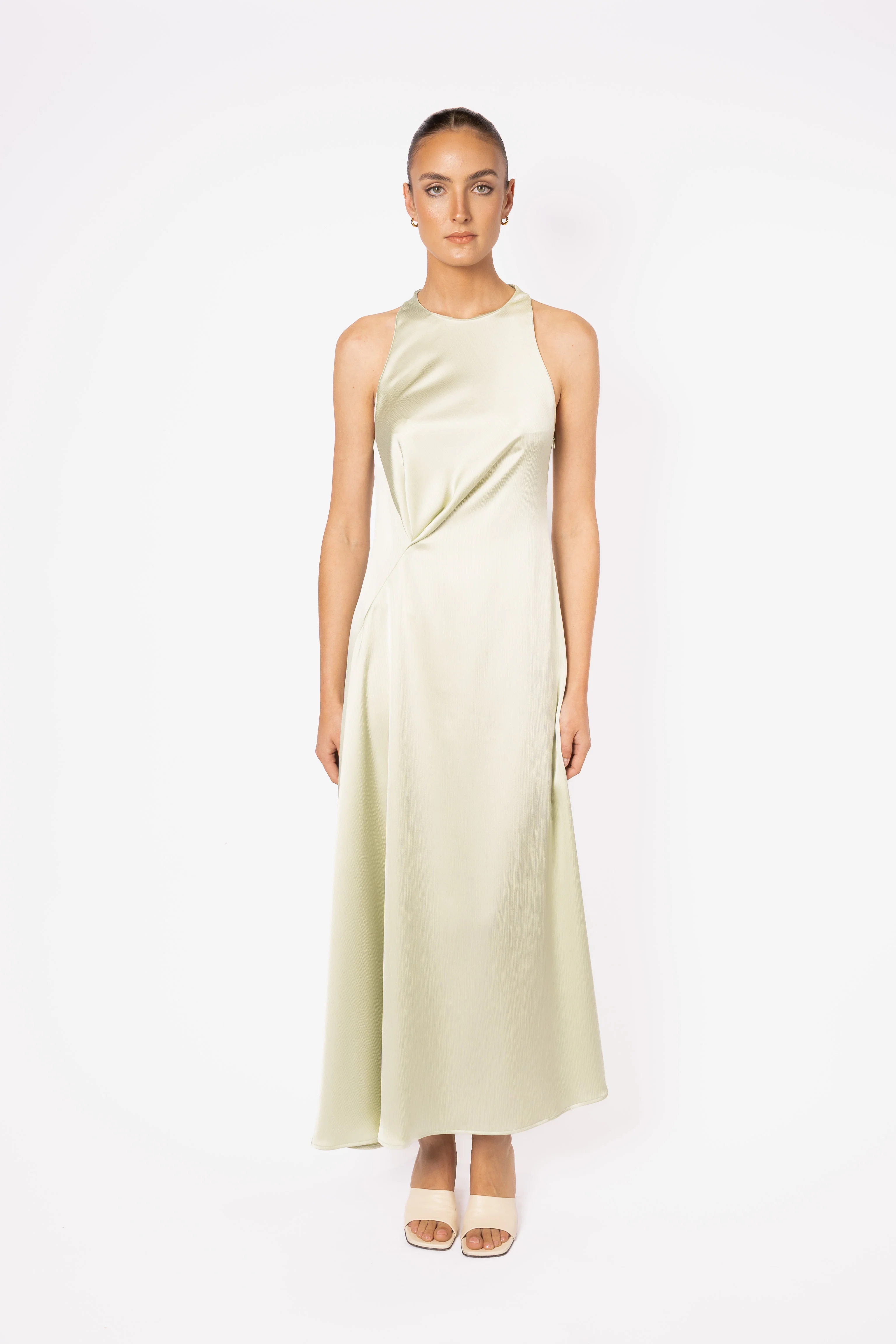One Fell Swoop Sloane Dress - Honeydew - Image 6