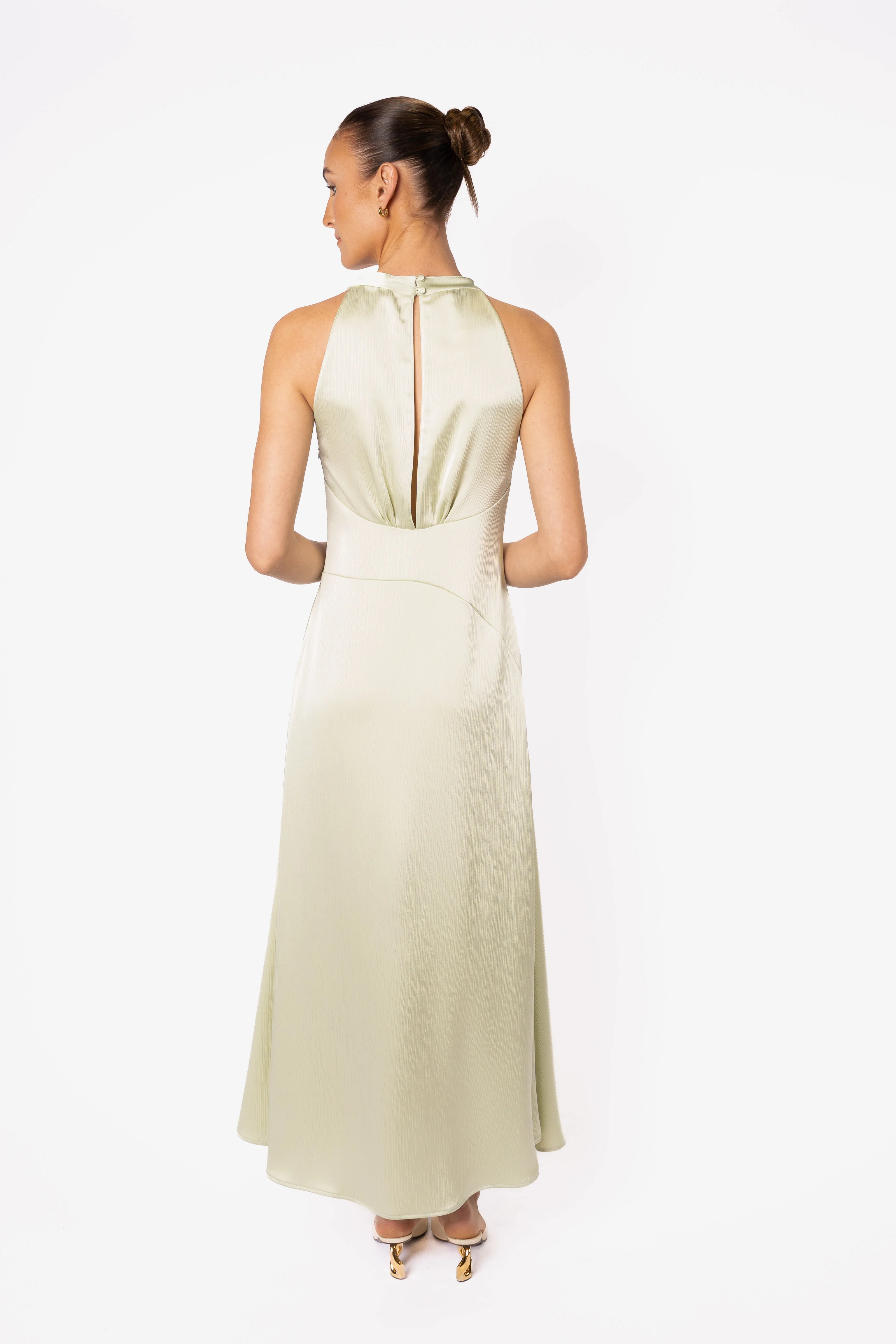 One Fell Swoop Sloane Dress - Honeydew - Image 7