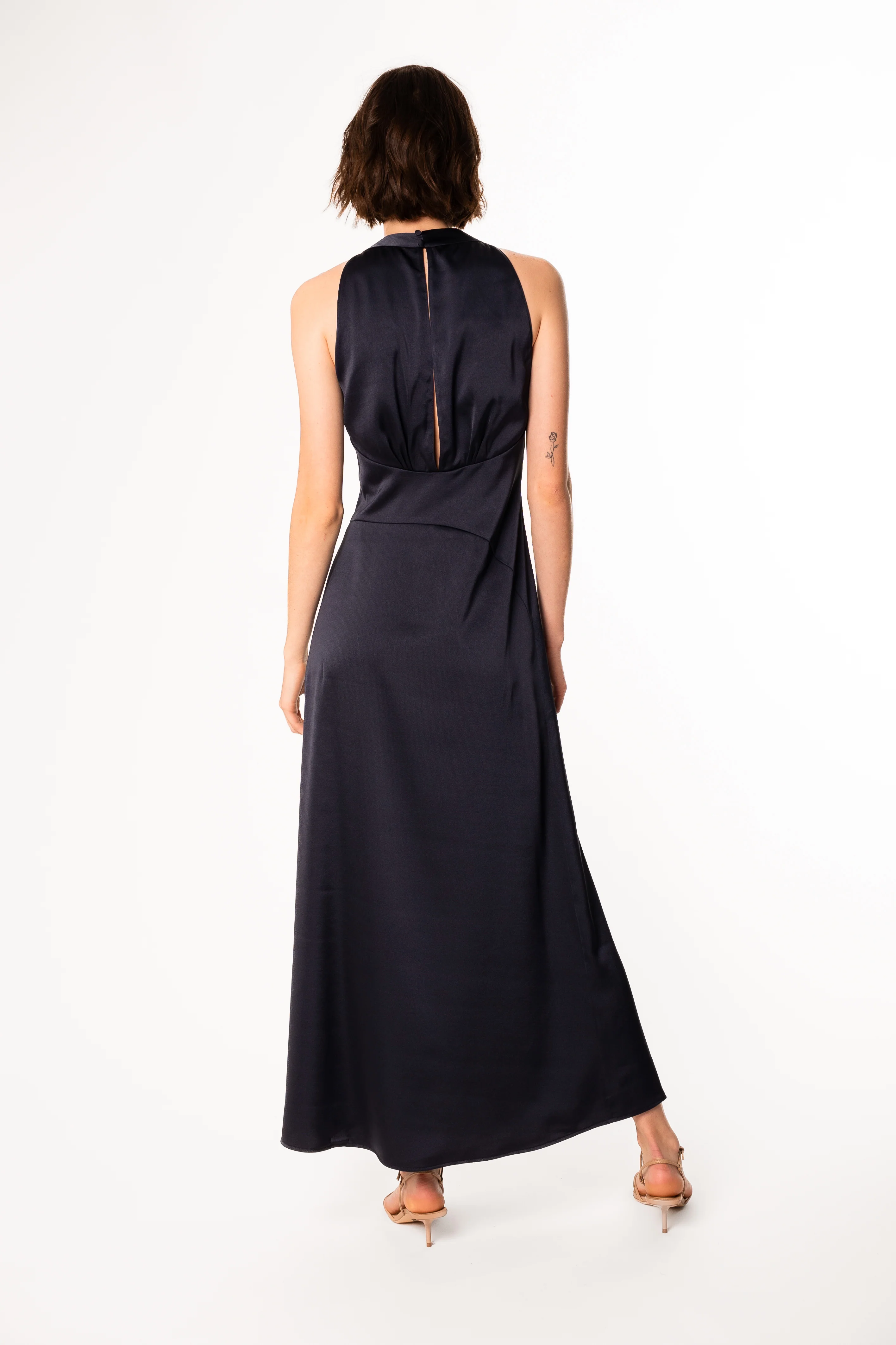 One Fell Swoop Sloane Dress - Navy - Image 3