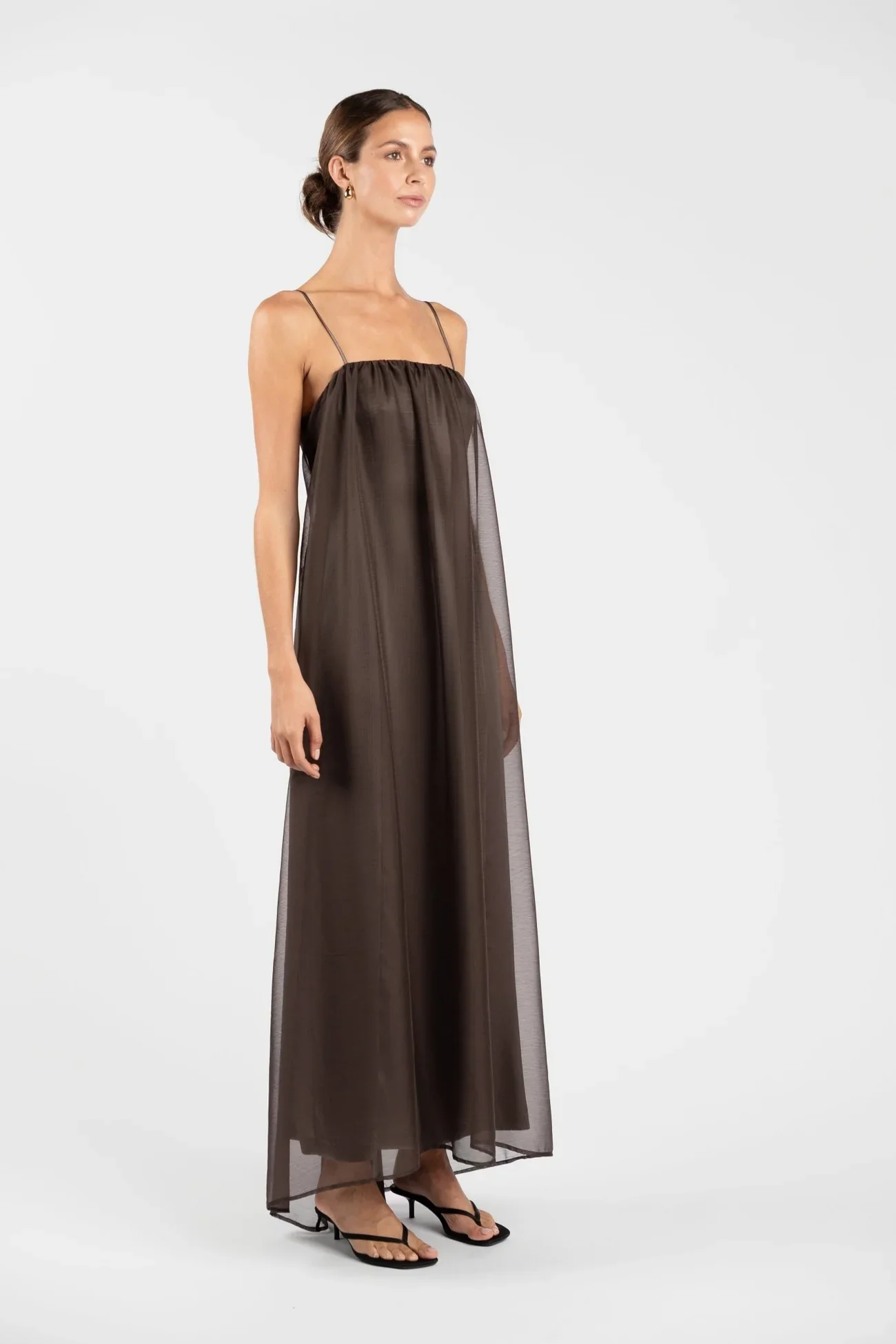One Fell Swoop Twilight Maxi Dress - Truffle - Image 3