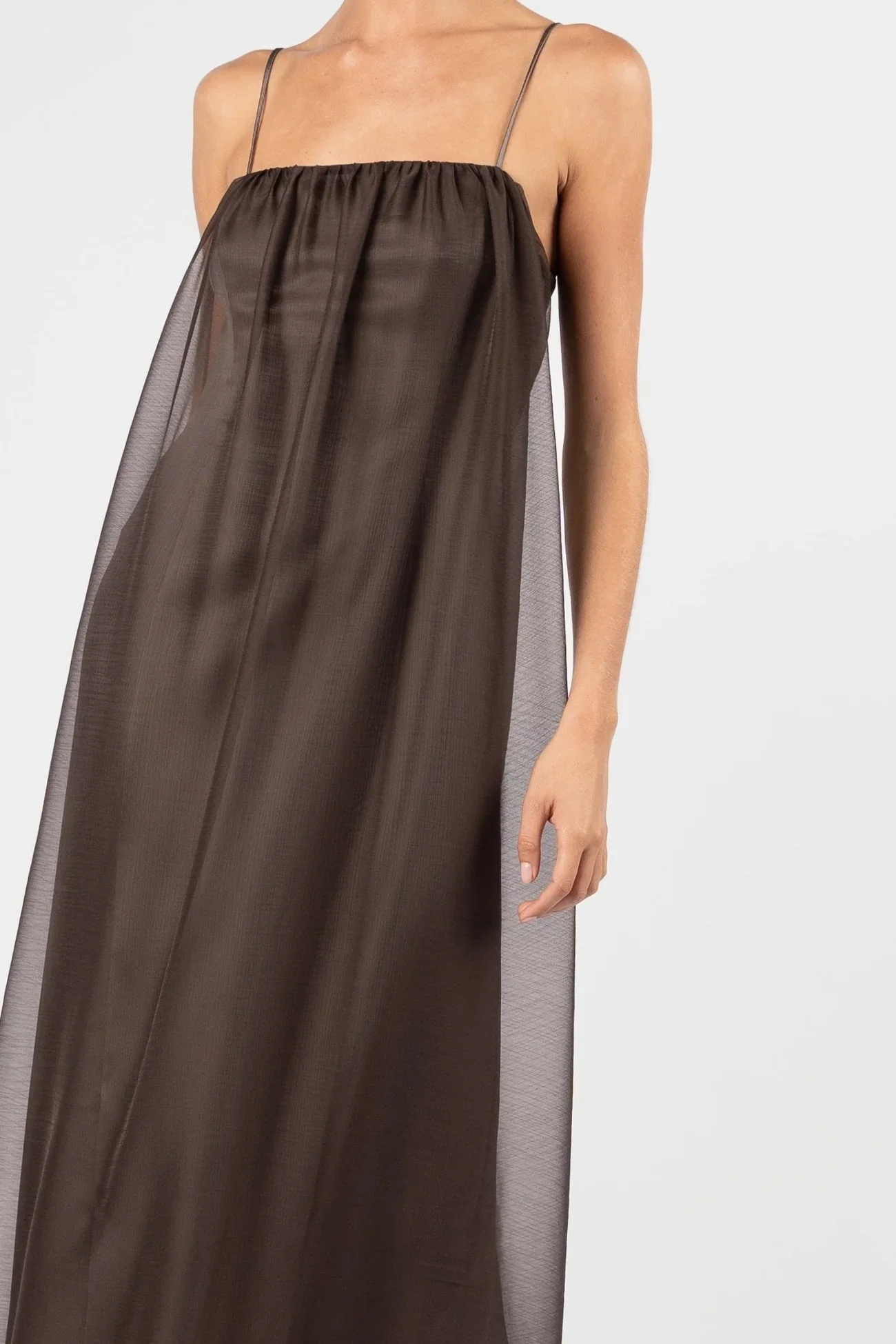 One Fell Swoop Twilight Maxi Dress - Truffle - Image 6