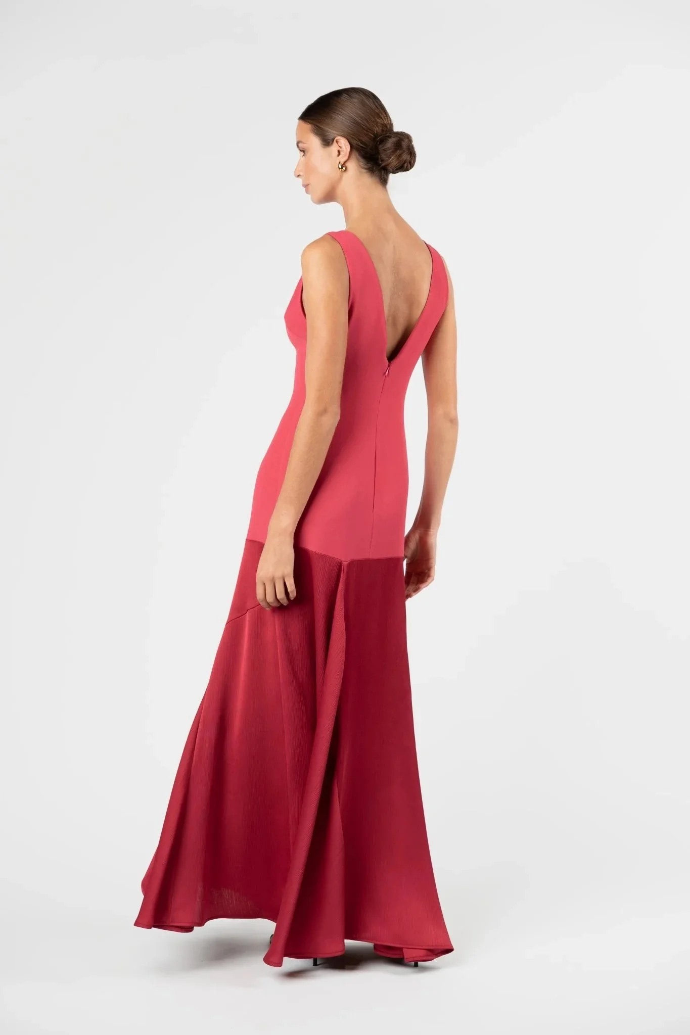 One Fell Swoop Venetian Maxi Dress - Venetian Red - Image 5