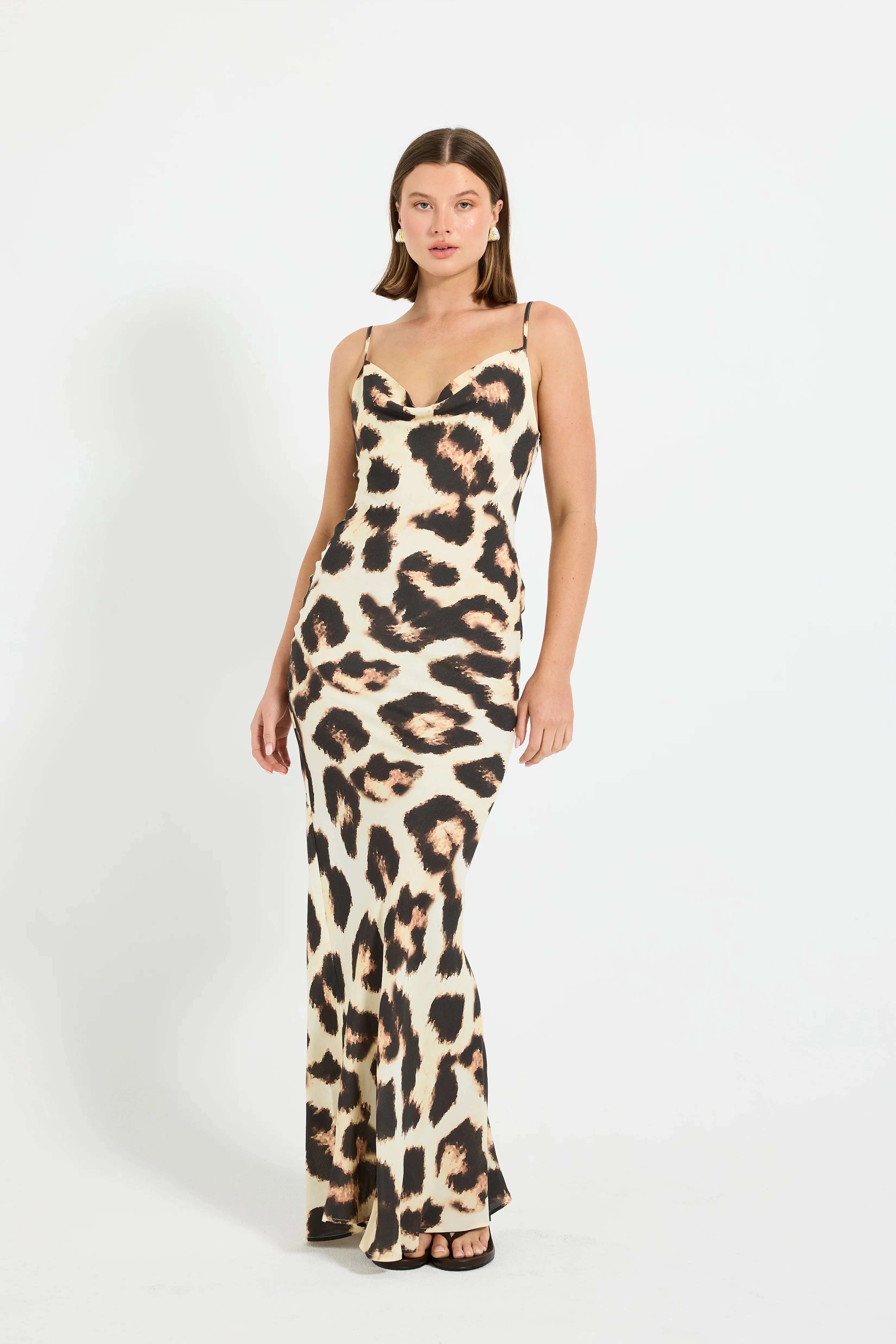 Pasduchas Alba Cowl Maxi - Leopard