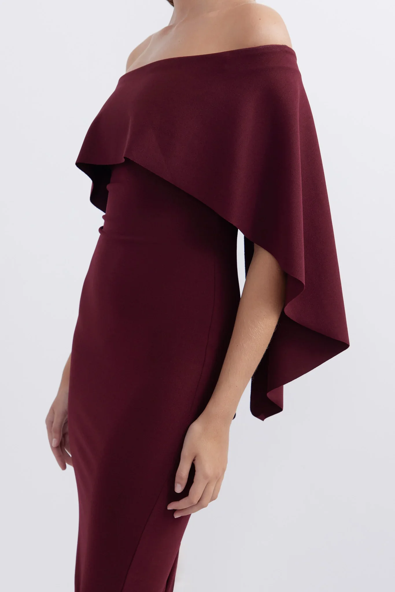 Pasduchas Composure Long Midi - Wine - Image 6