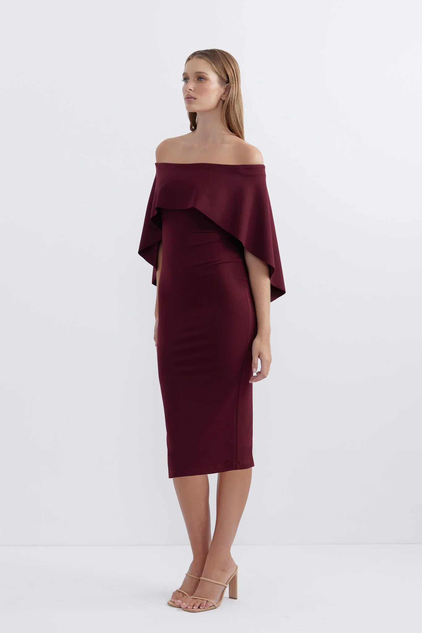 Pasduchas Composure Long Midi - Wine - Image 7